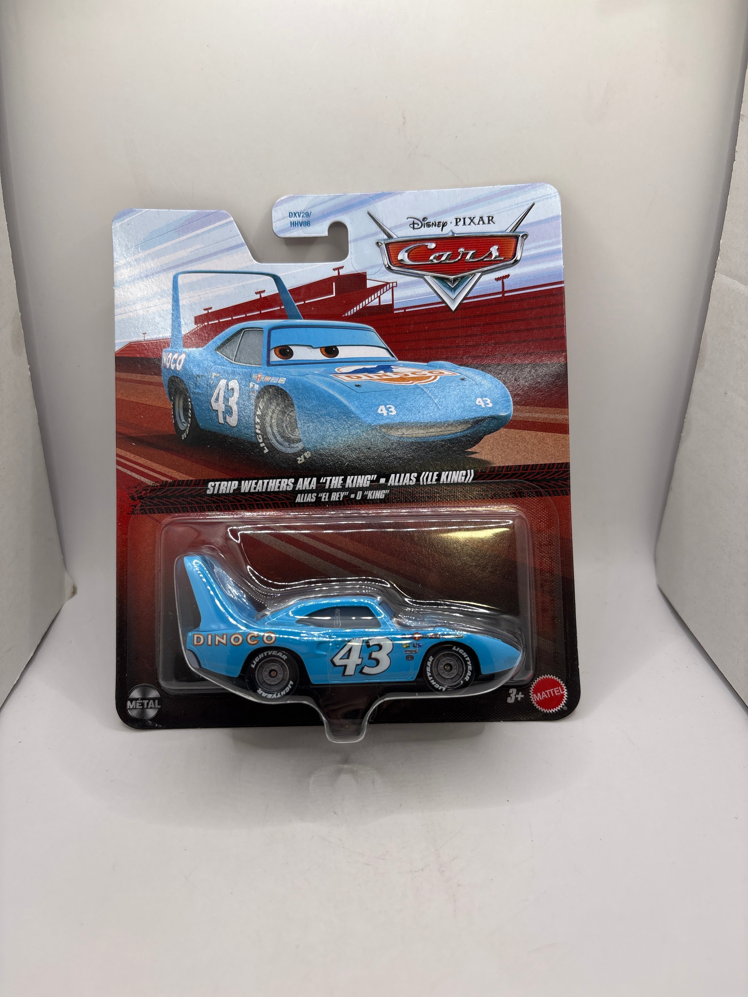 Disney Pixar Cars Strip Weathers AKA The King Diecast blue