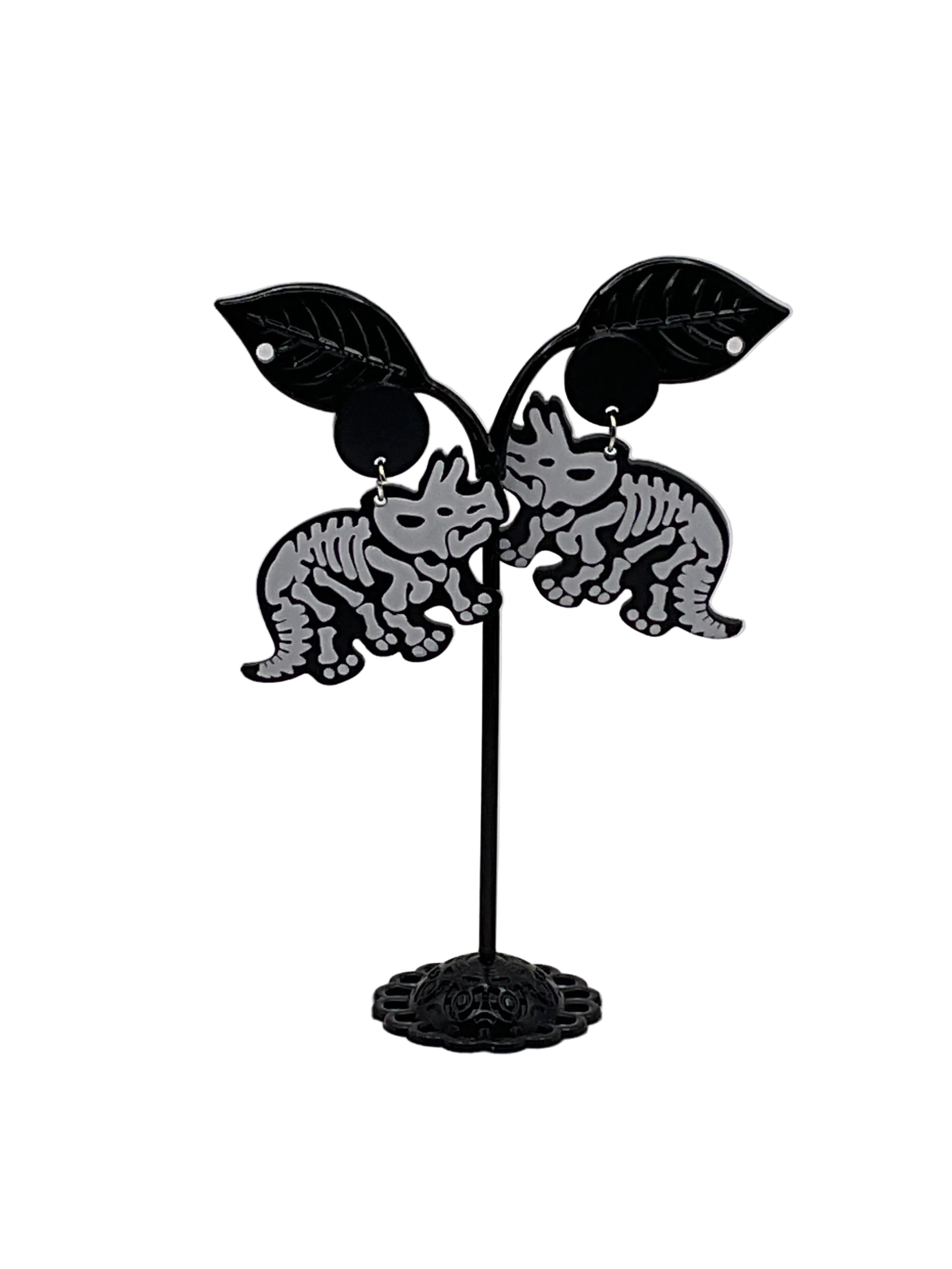 ANIMAL SKELETON EARRINGS