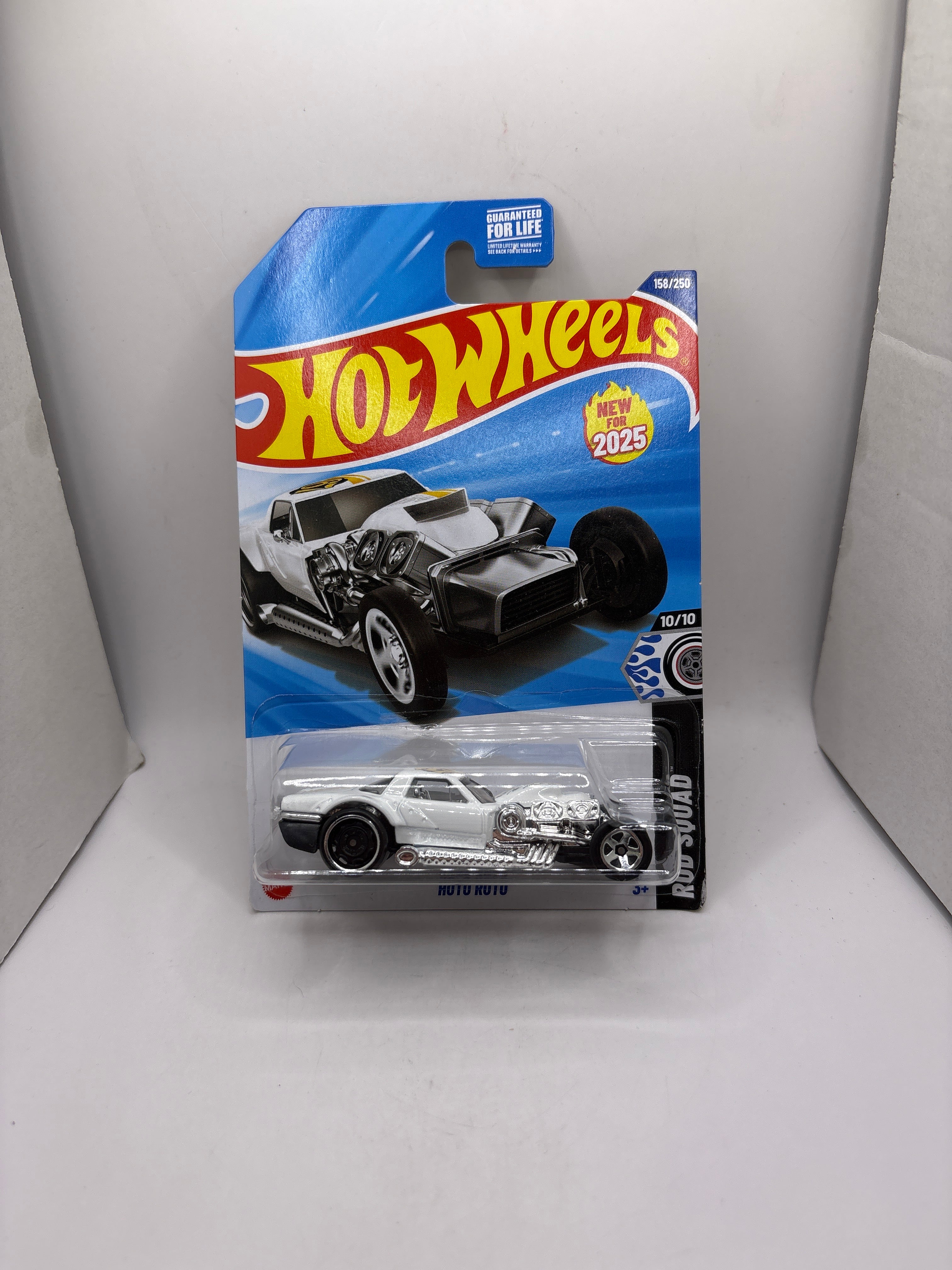 Hot Wheels Hoto Roto Diecast White