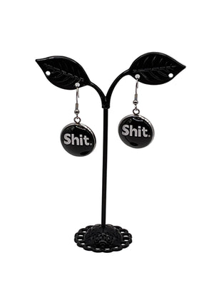 Shit Earrings