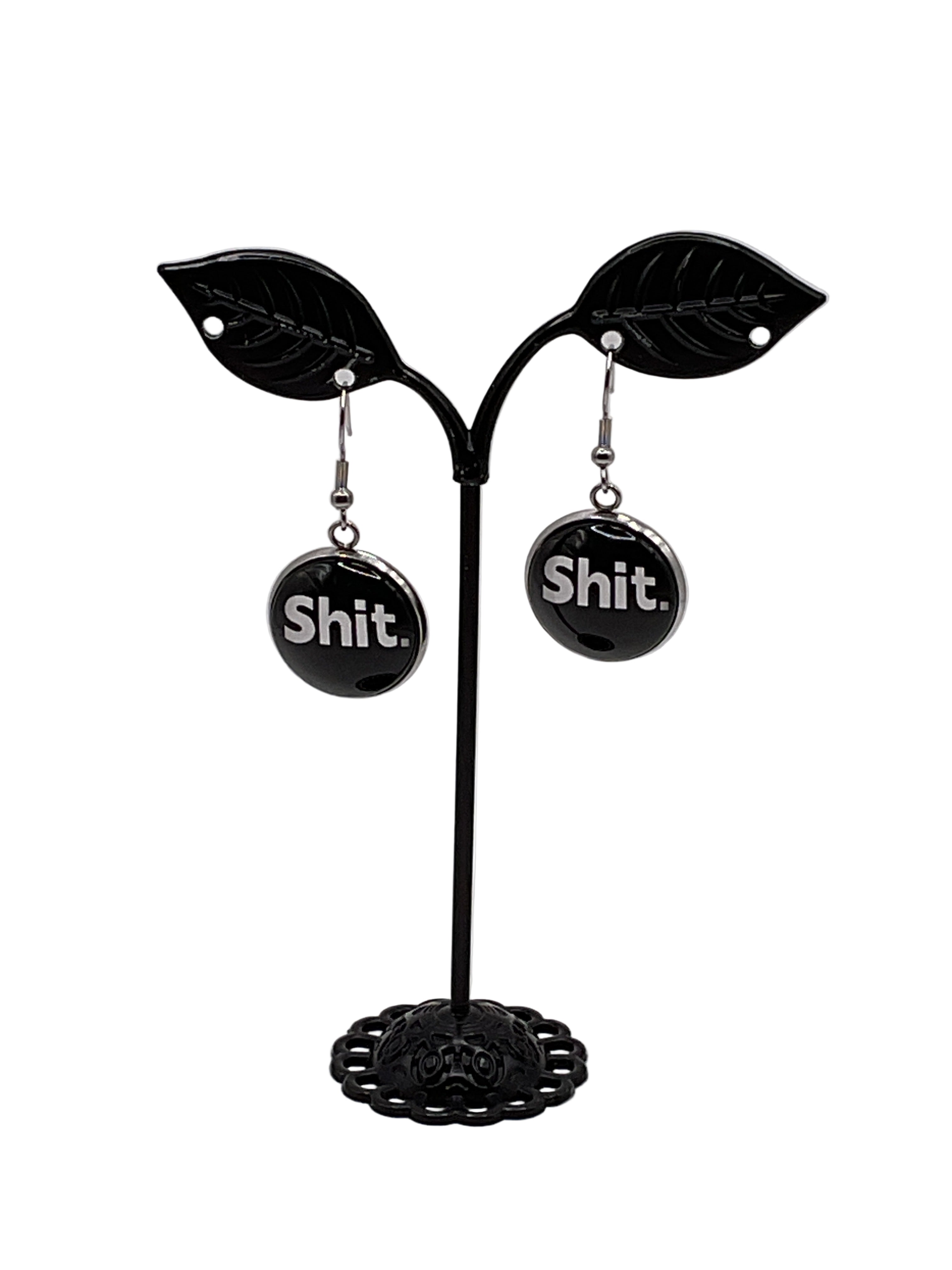 Shit Earrings