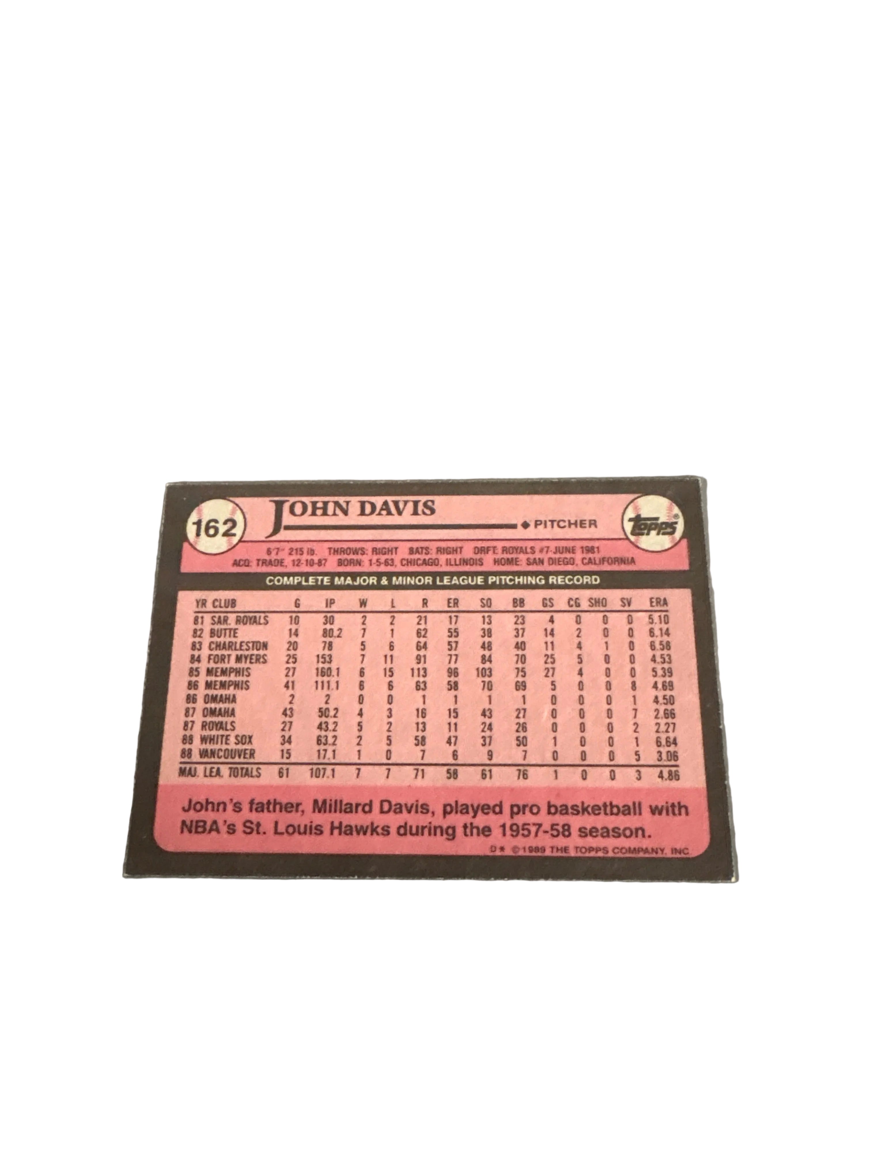 Topps John Davis