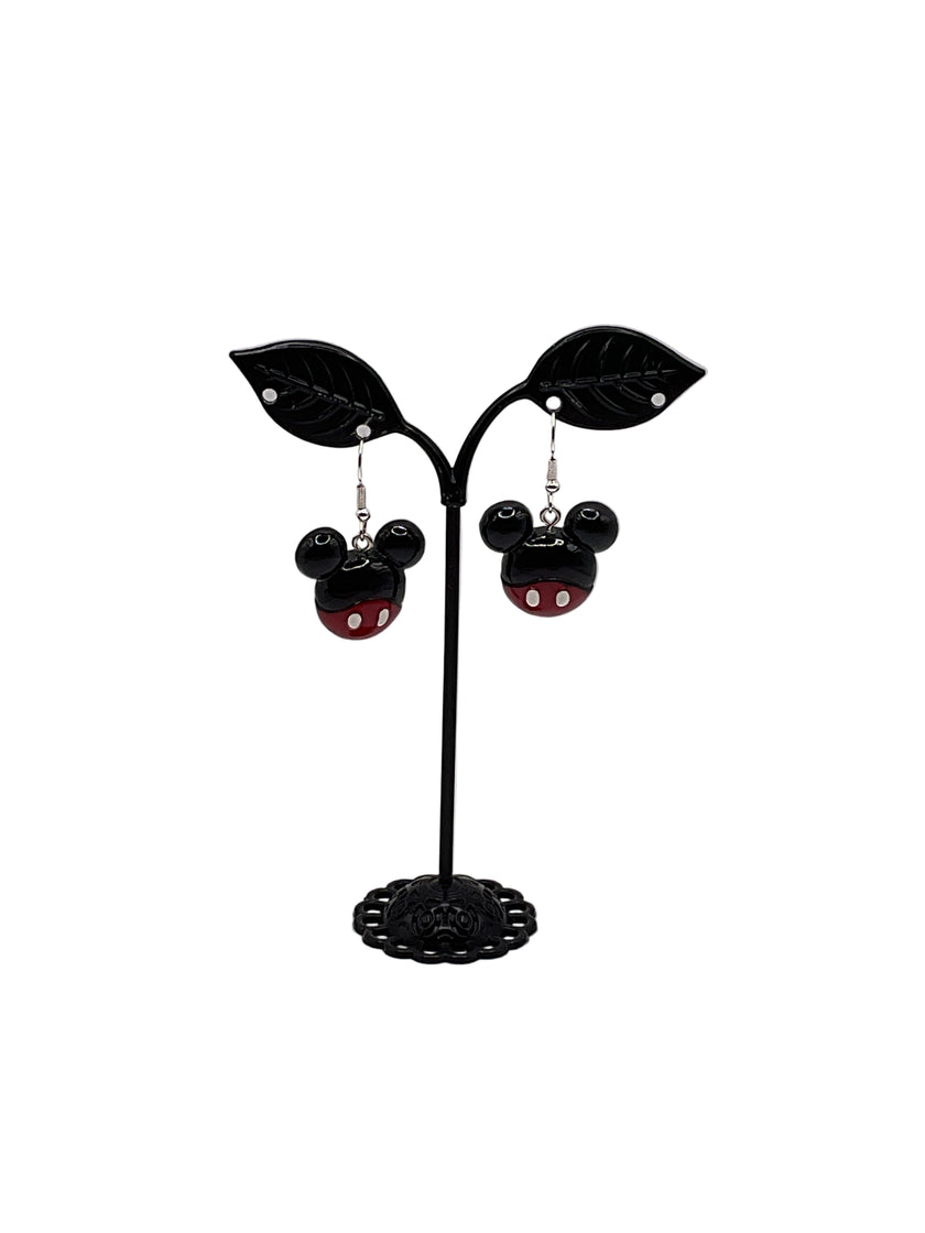 Mouse ear earrings