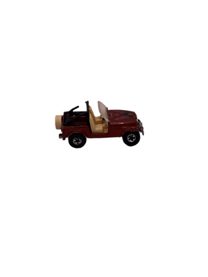 Hot Wheels Jeep CJ-7 Diecast brown