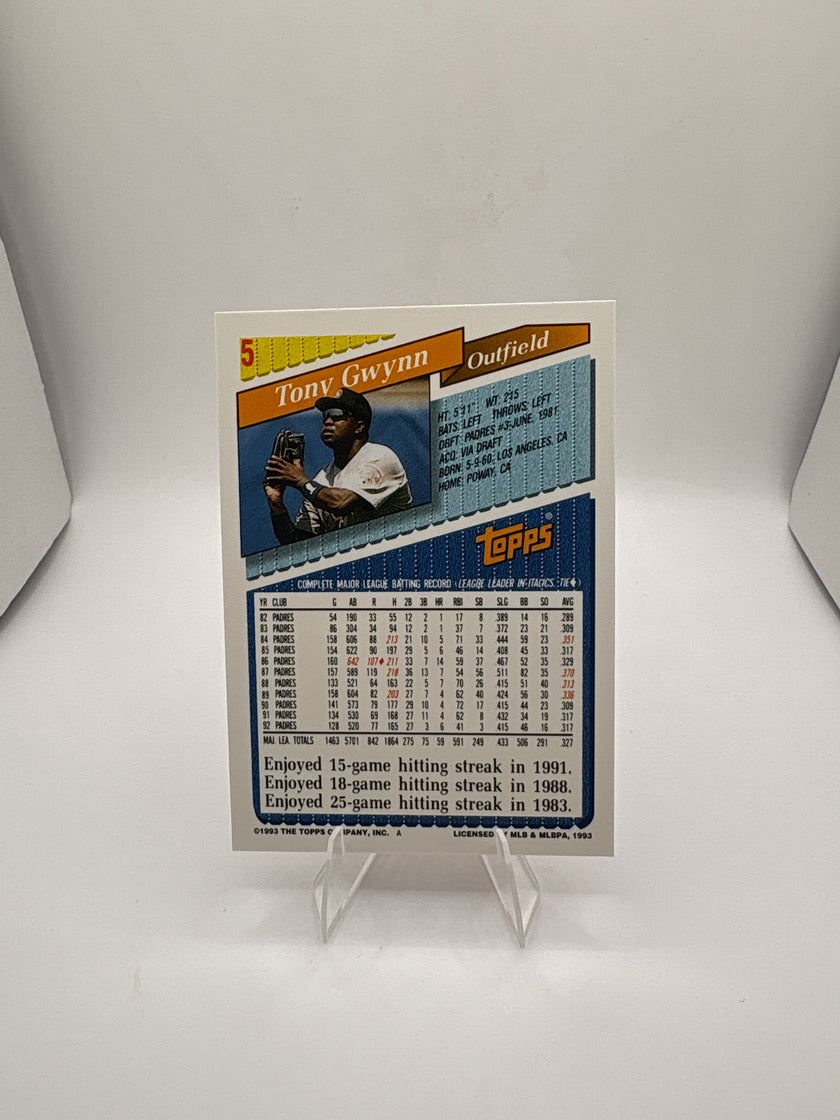 Topps Tony Gwynn