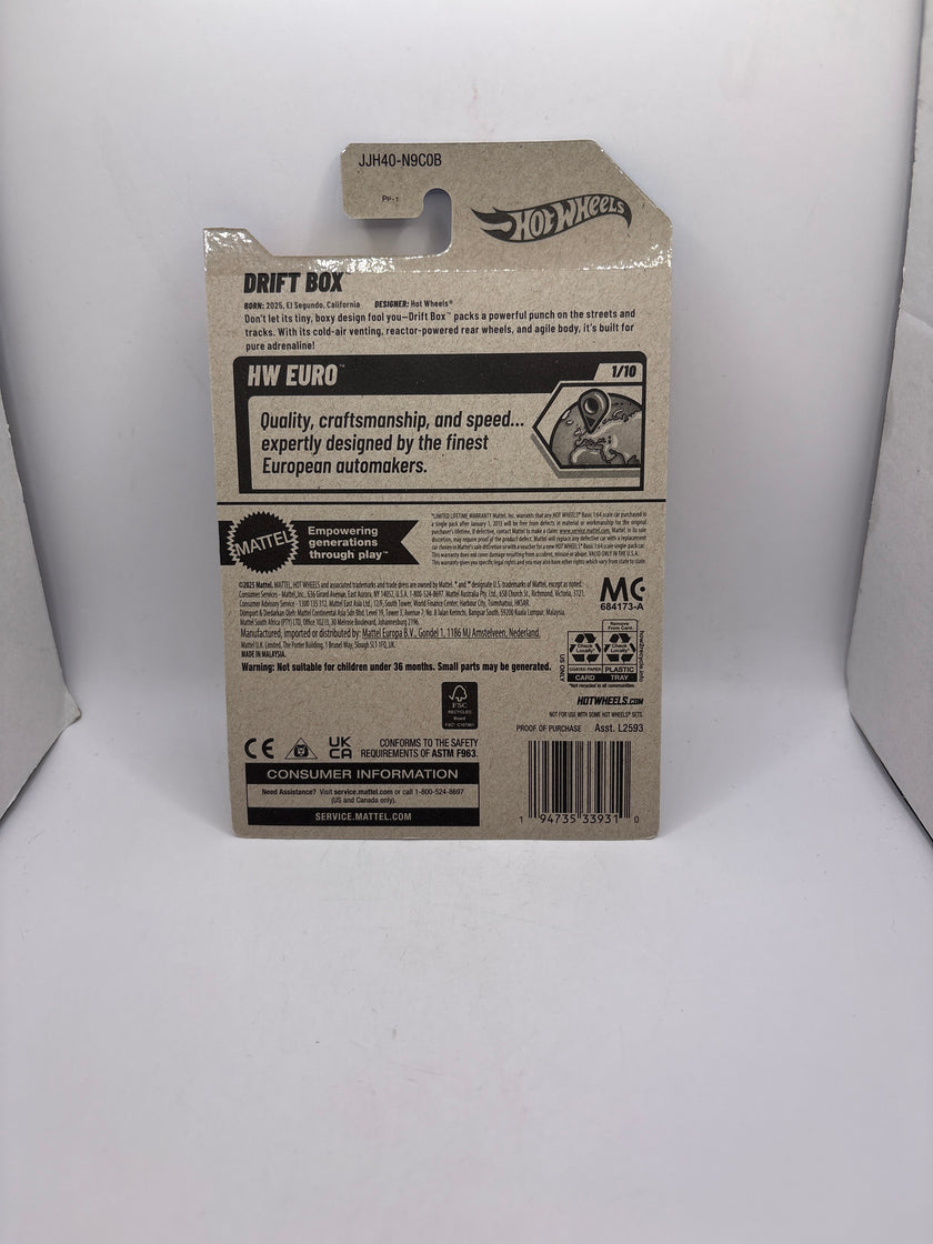 Hot Wheels Drift Box Diecast