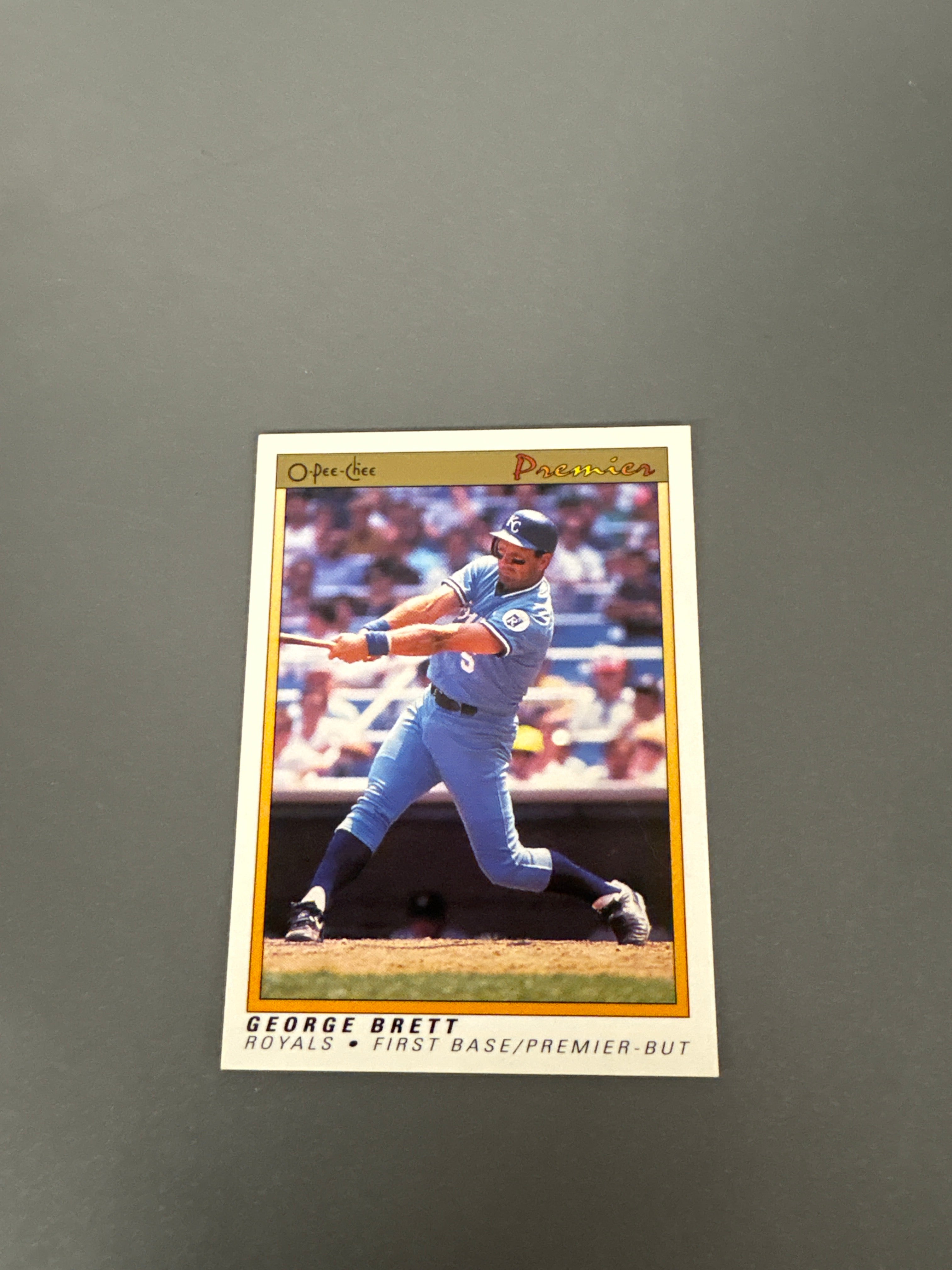 Premier George Brett