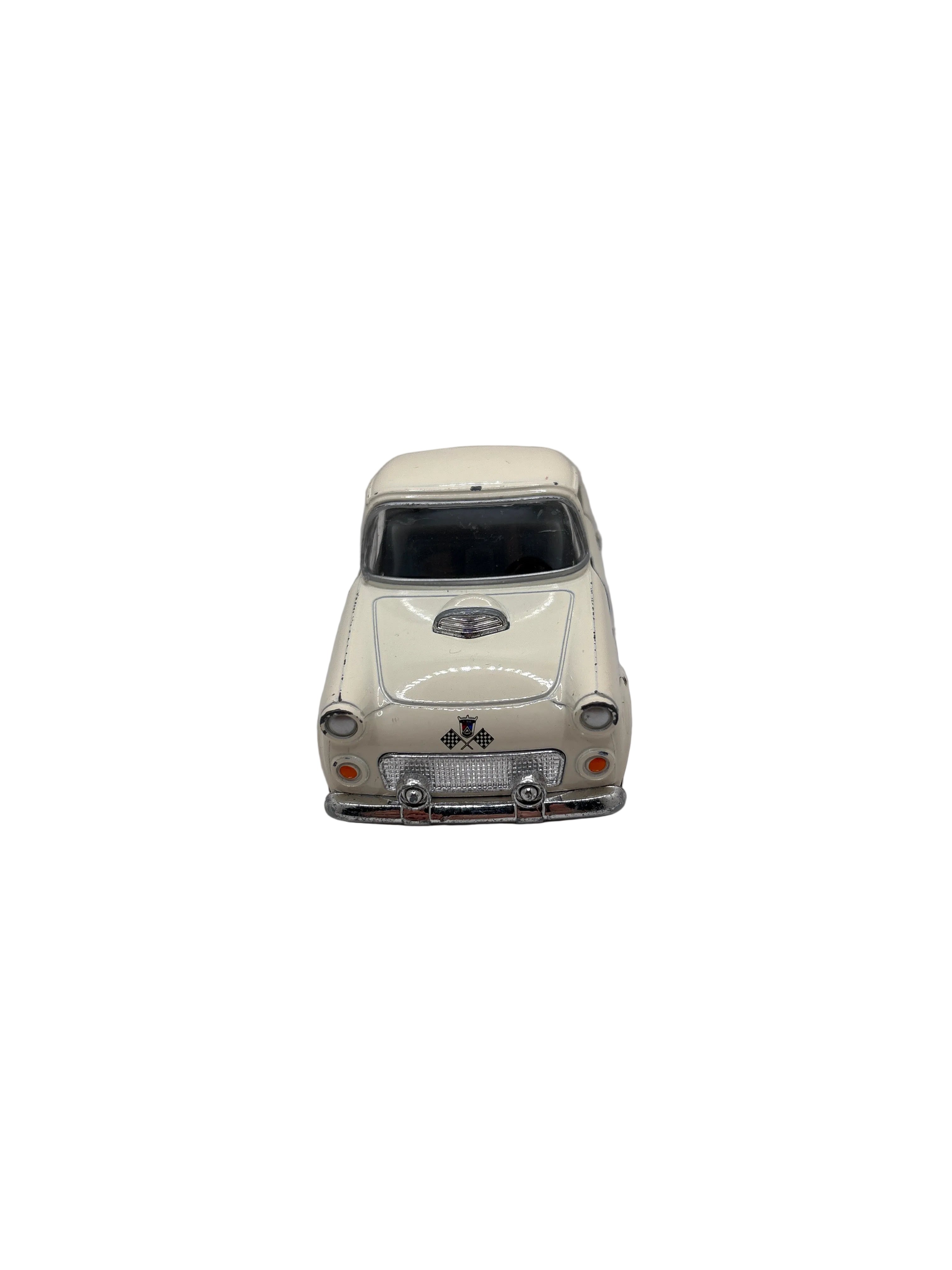 Kinsfun 1955 Ford Thunderbird Diecast white