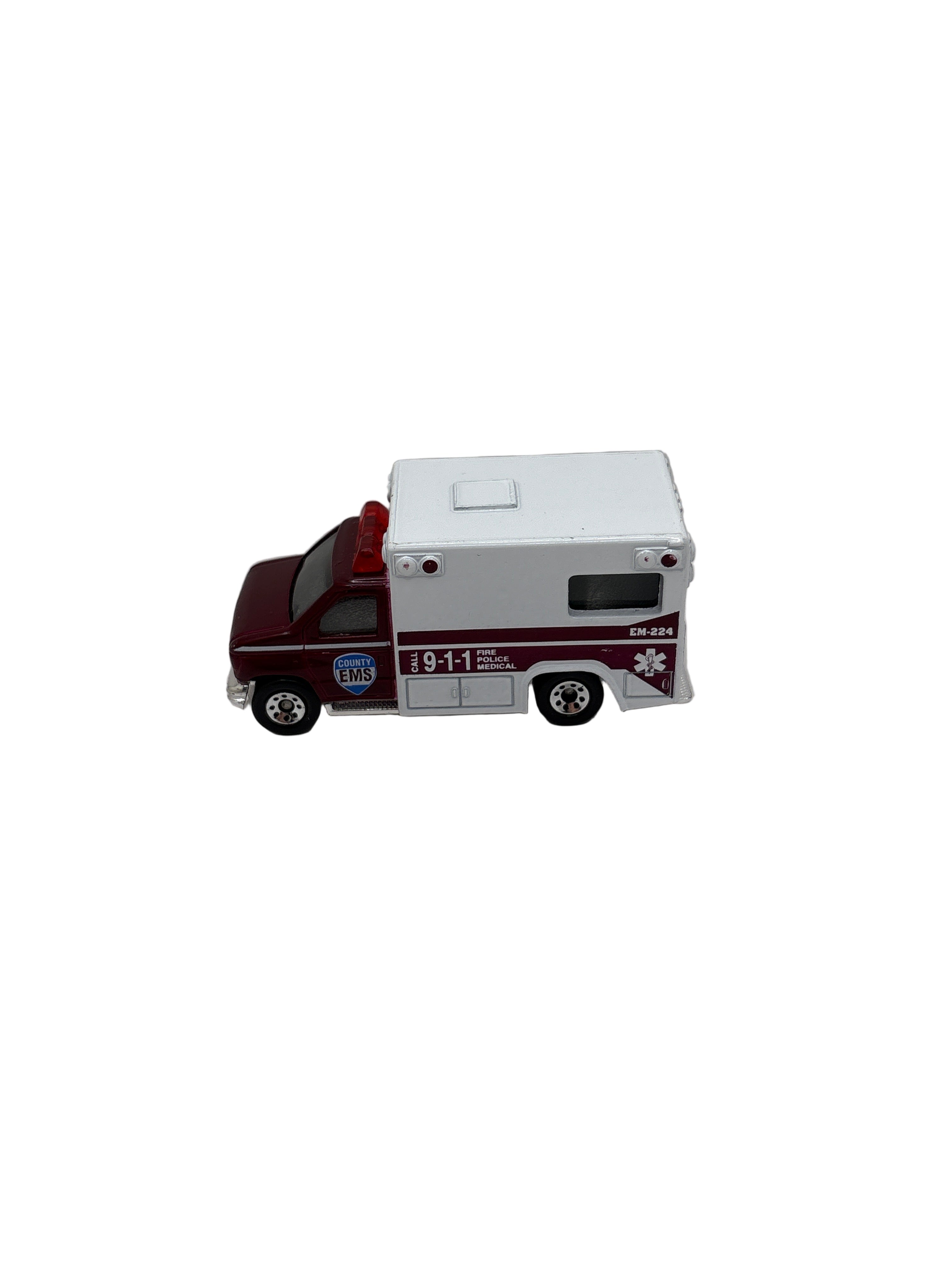 Matchbox Ambulance Diecast red