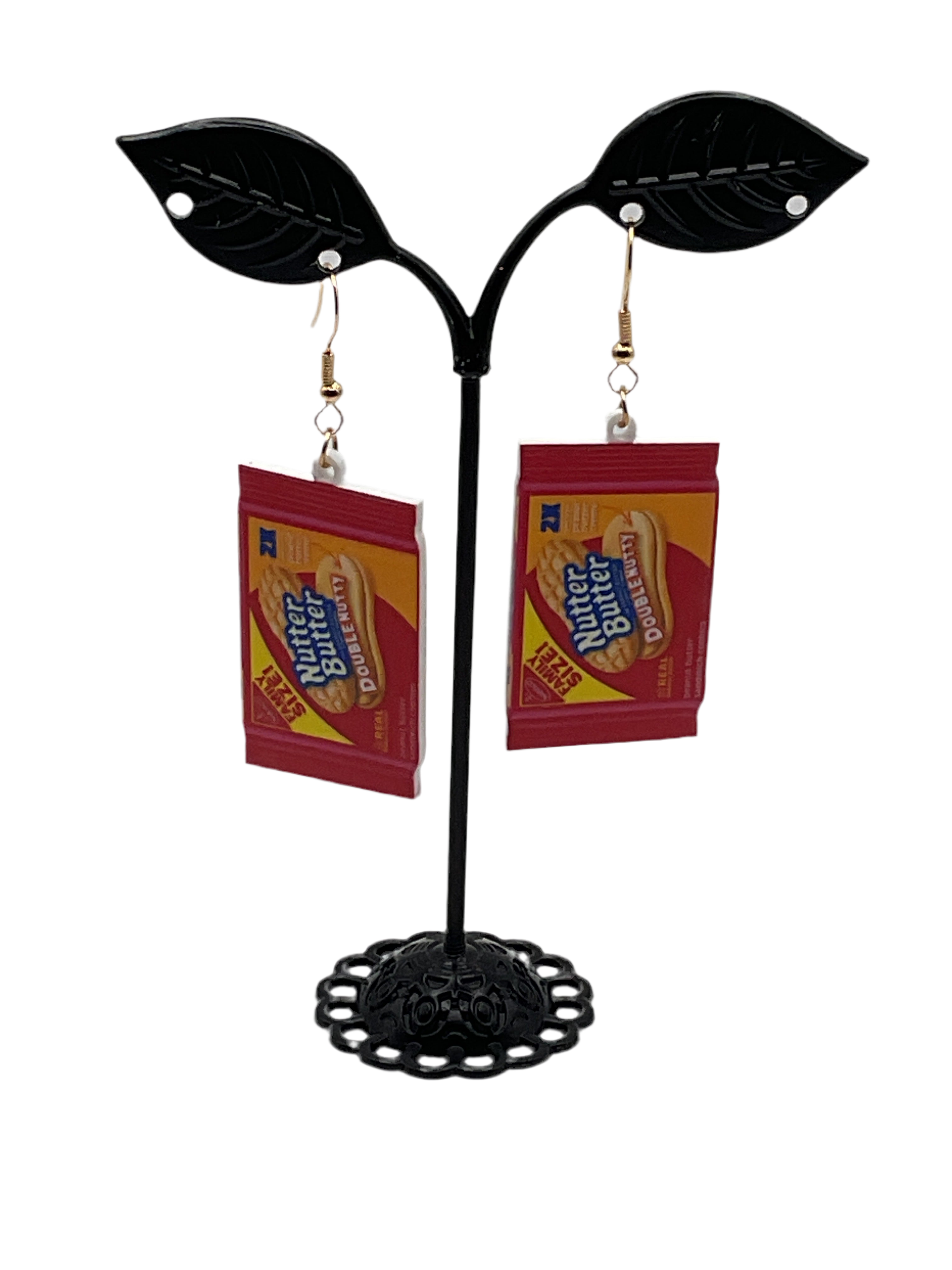 Nutter butter earrings