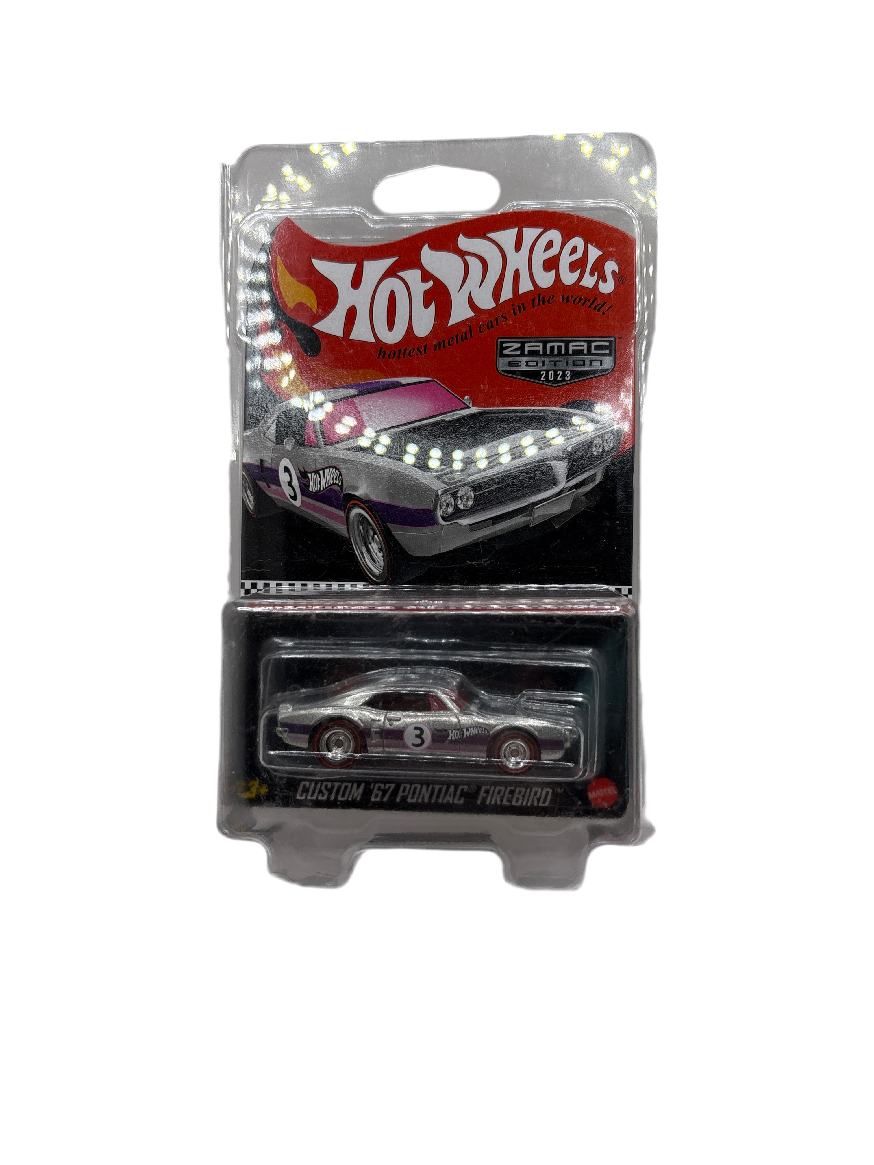 Hot Wheels Custom 67 Pontiac Firebird Diecast silver