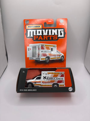 Matchbox 2016 Ram Ambulance Diecast