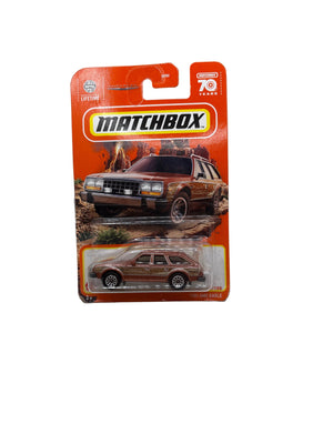 Matchbox 1980 AMC Eagle Diecast brown