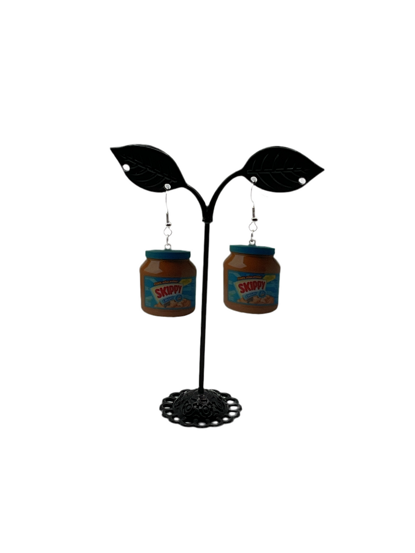 Peanut butter earrings