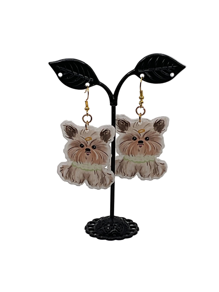 Designer Pup Earrings