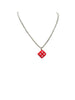 Red Die necklace