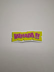 Wham !! Sticker + 2 Mystery Stickers