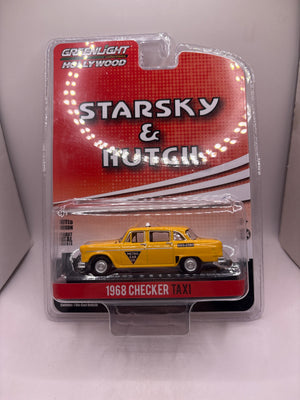 Greenlight 1968 Checker Taxi Diecast taxi yellow