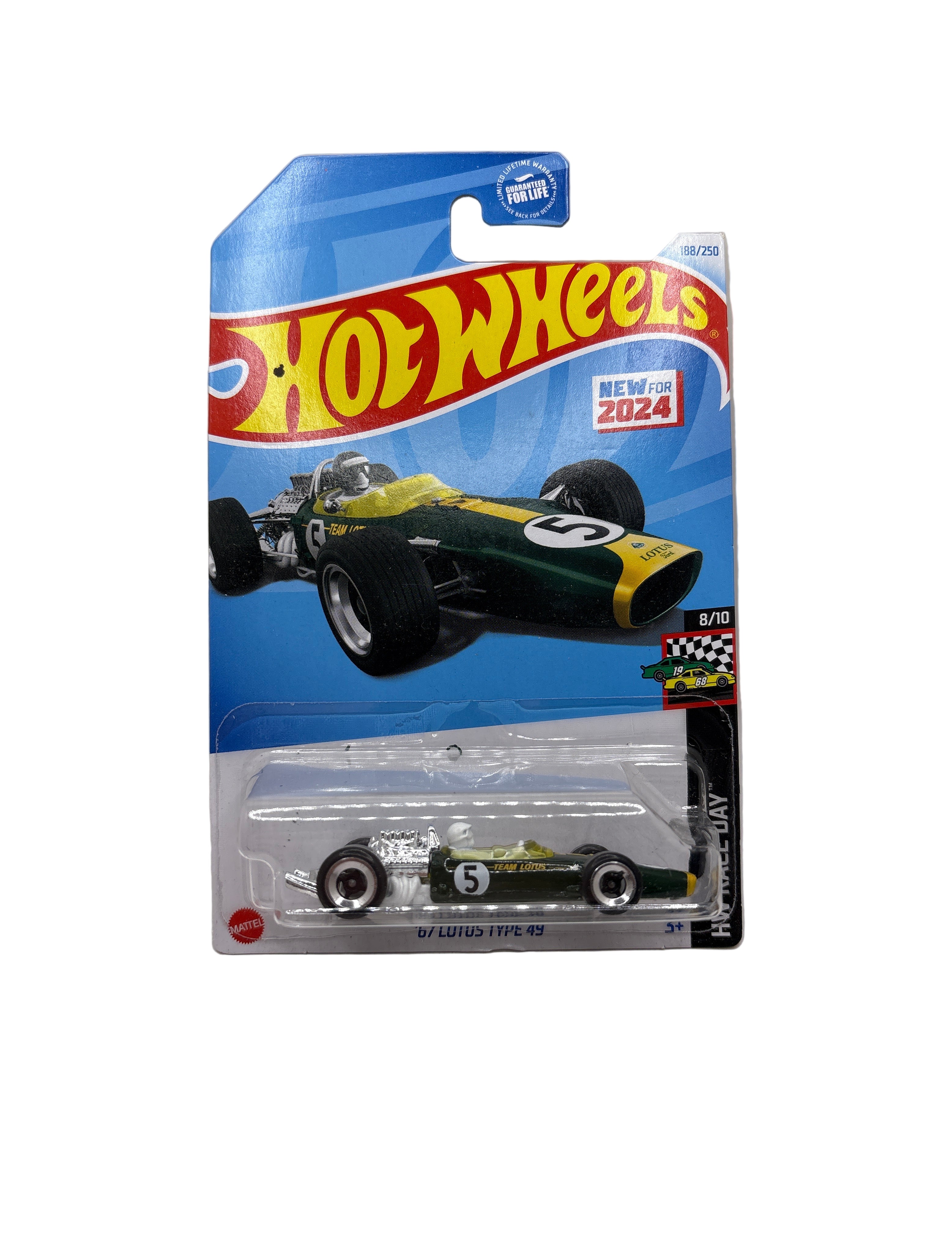 Hot Wheels 67 Lotus Type 49 Diecast green