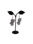 Potty mouth earrings