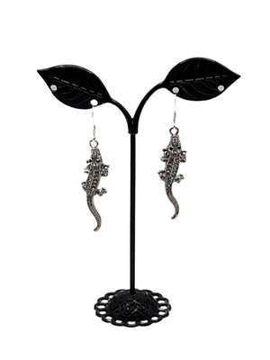 Alligator Earrings