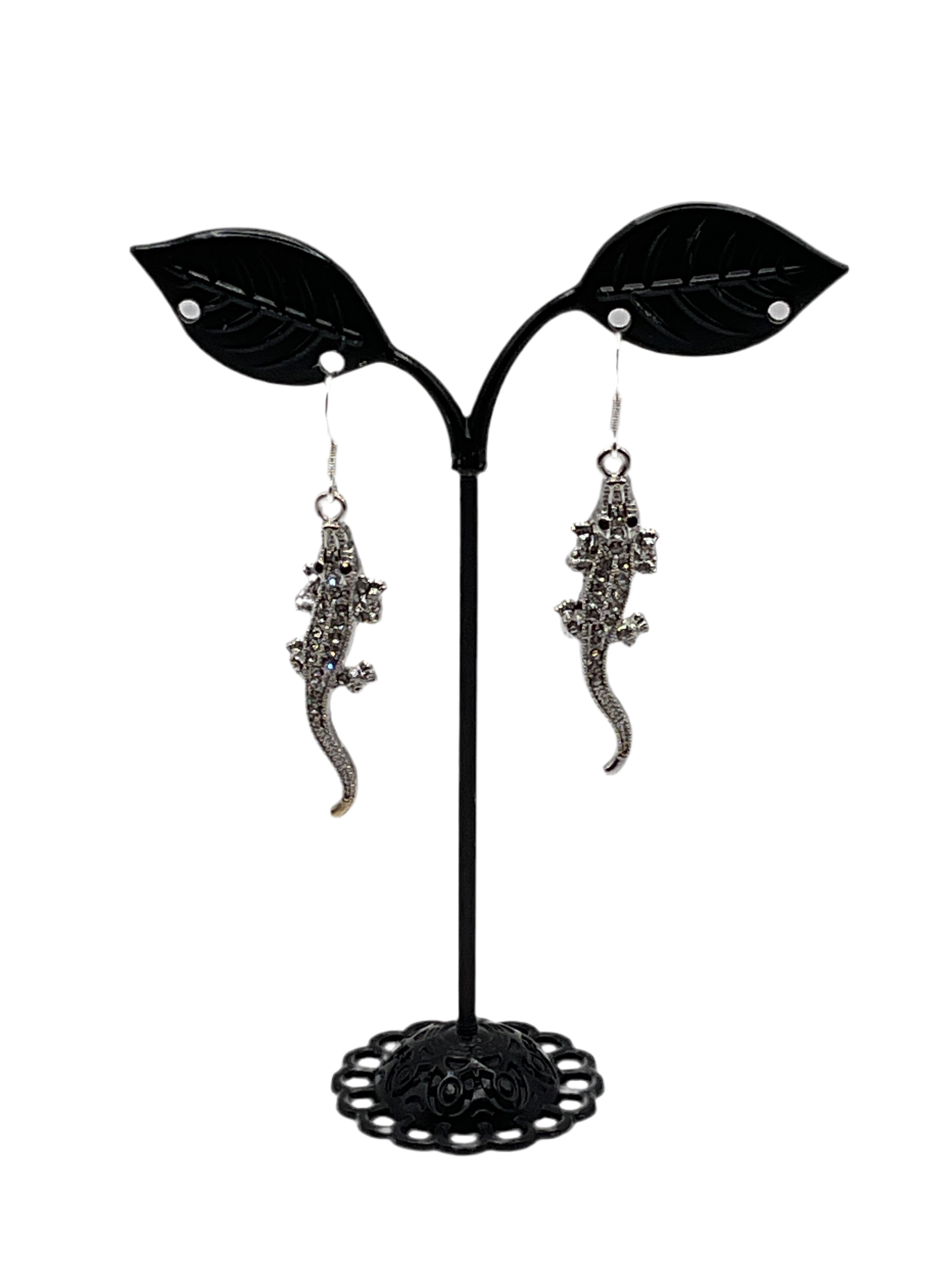 Alligator Earrings
