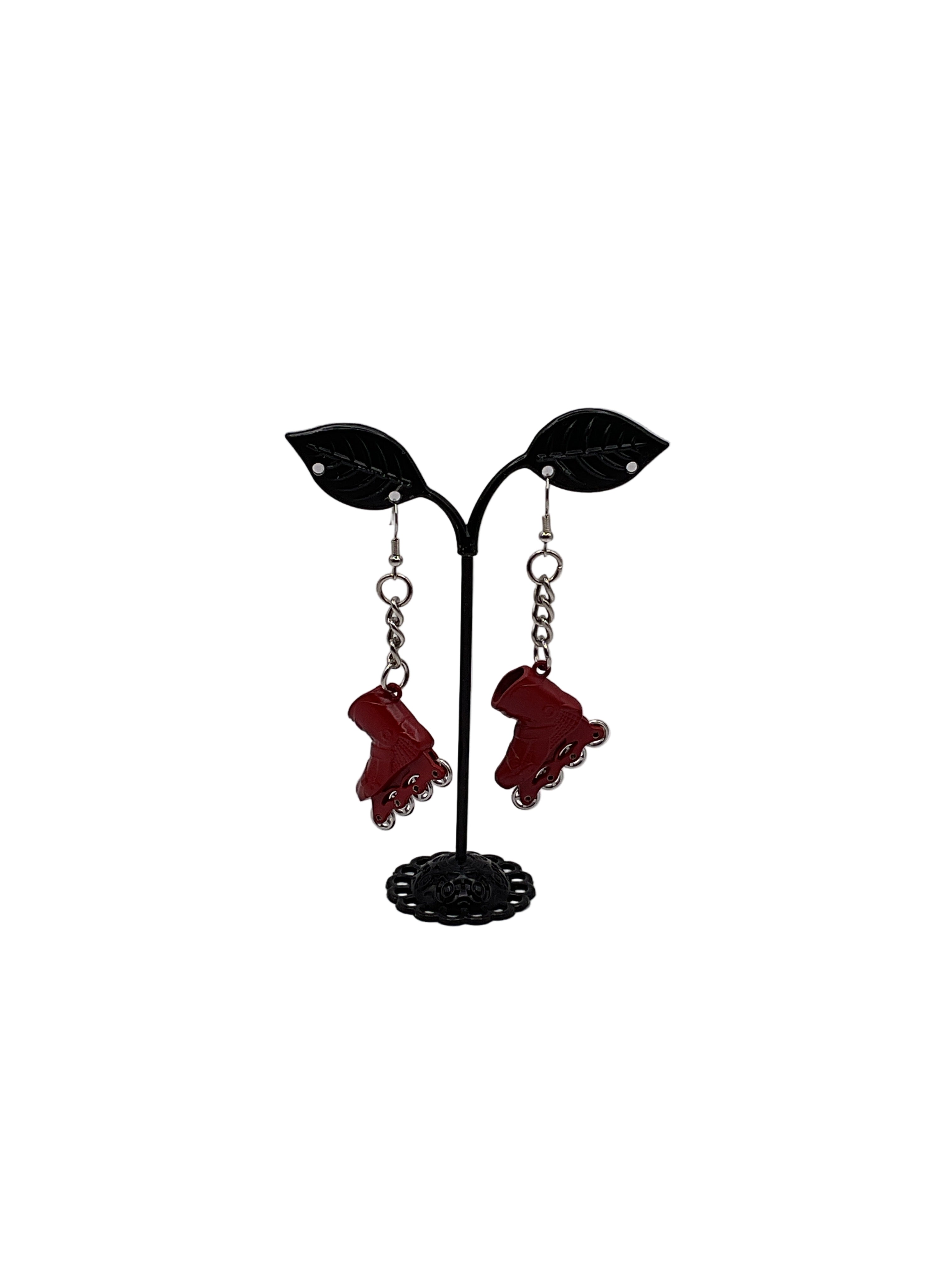 Rollerblade earrings