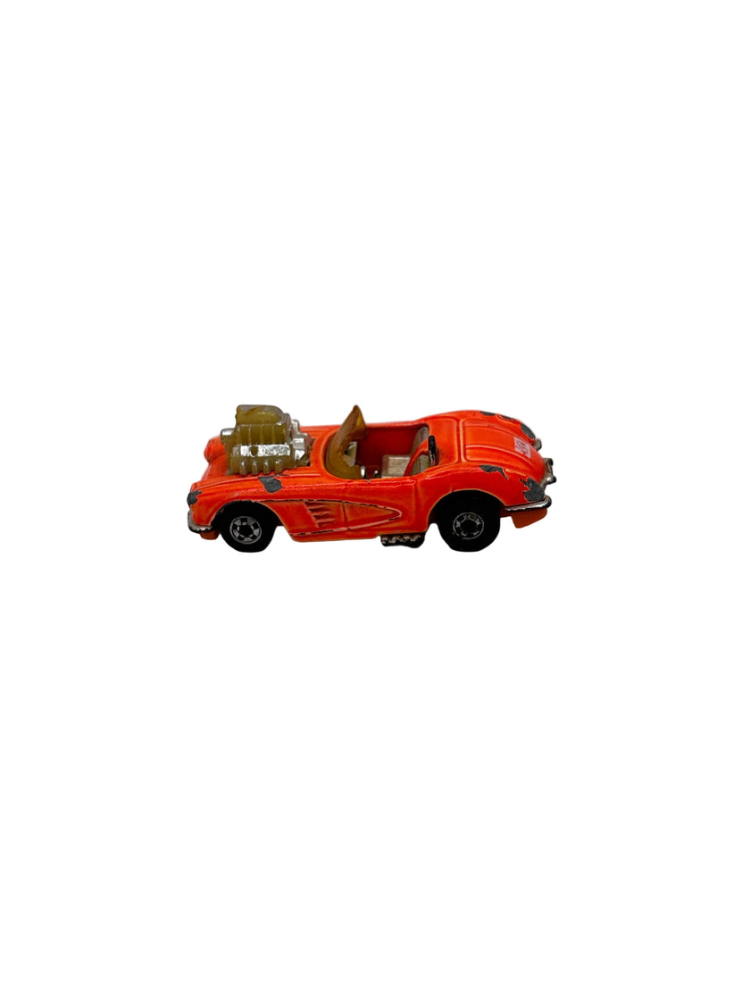 Hot Wheels 58 Corvette Diecast orange