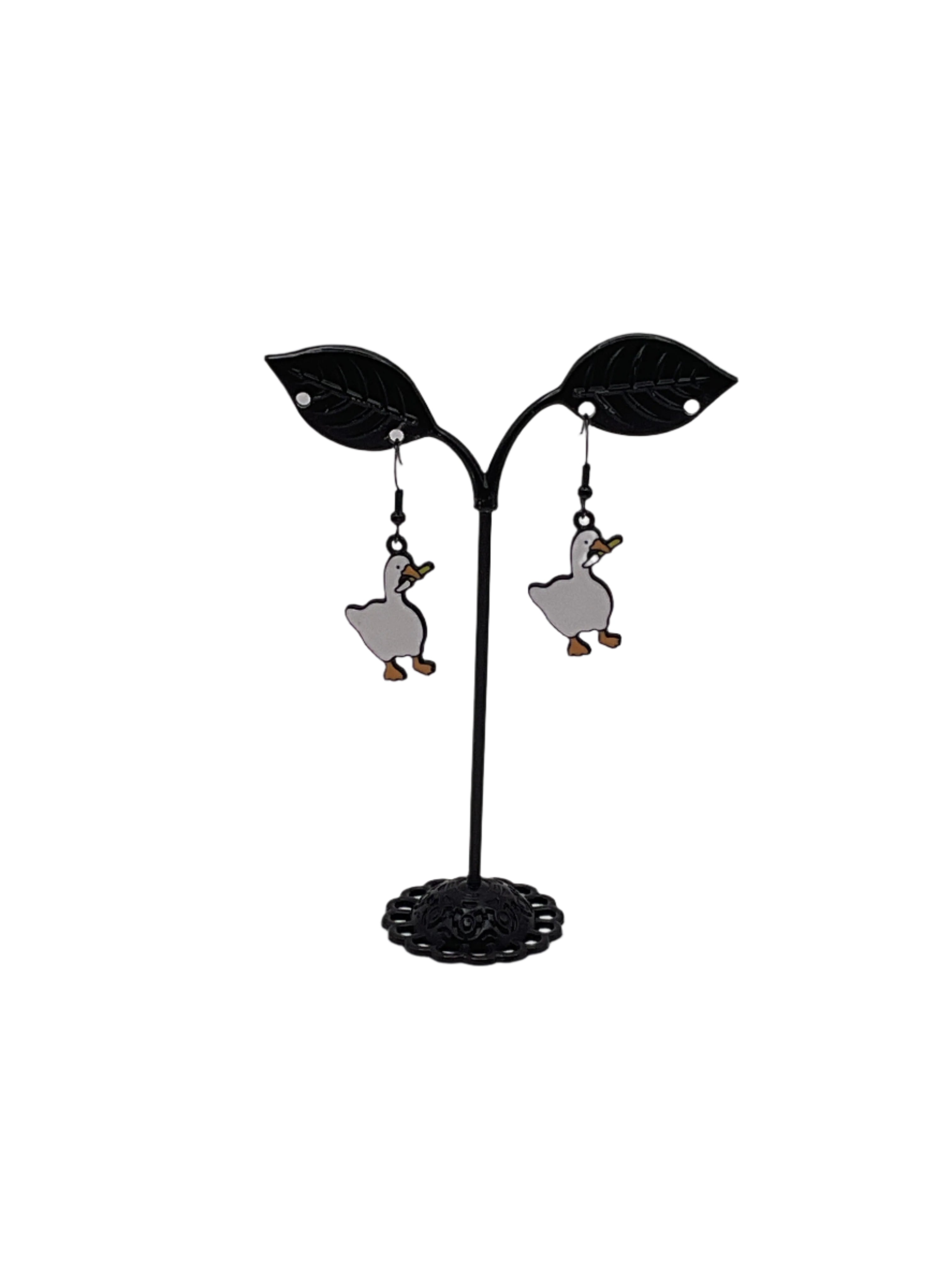 Goose Game Character Earrings