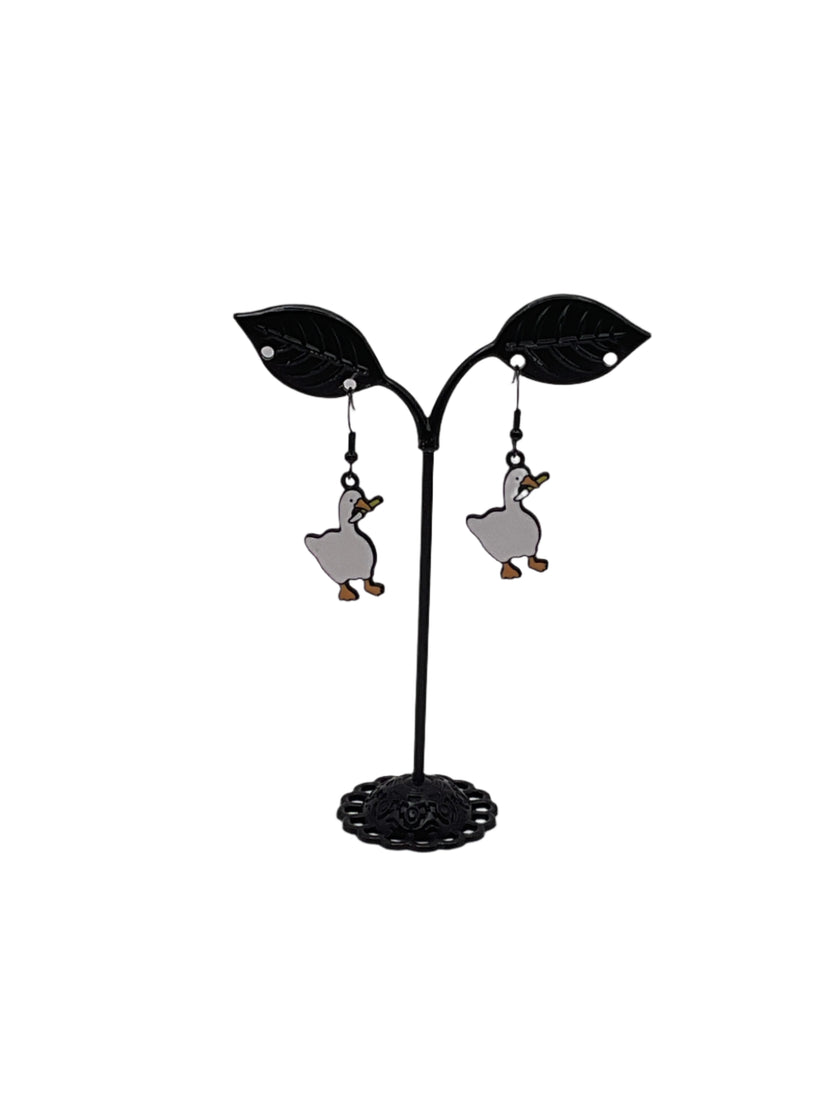 Goose Game Character Earrings