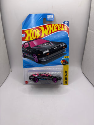Hot Wheels DMC Delorean Diecast black