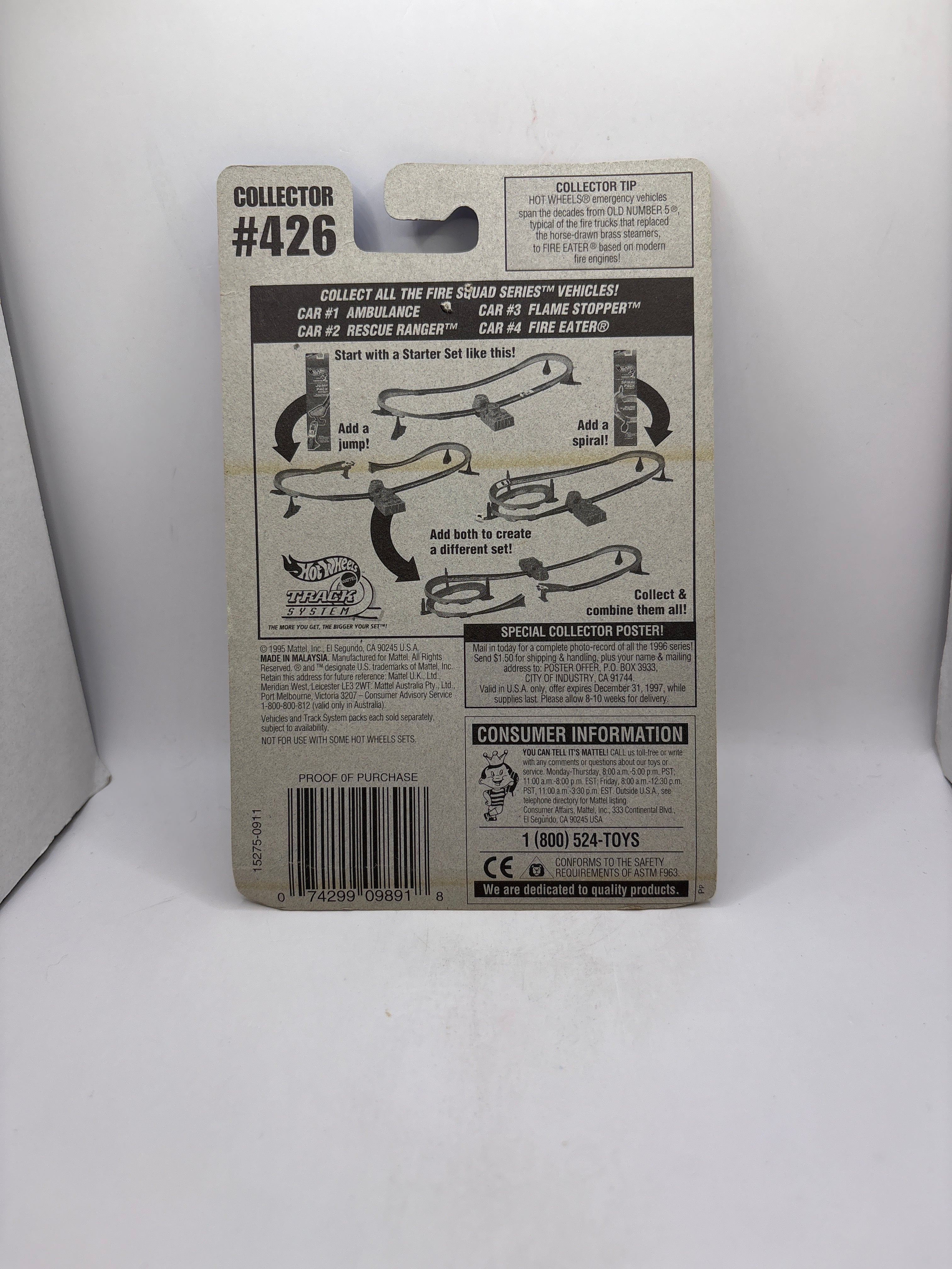 Hot Wheels Flame Stopper Diecast