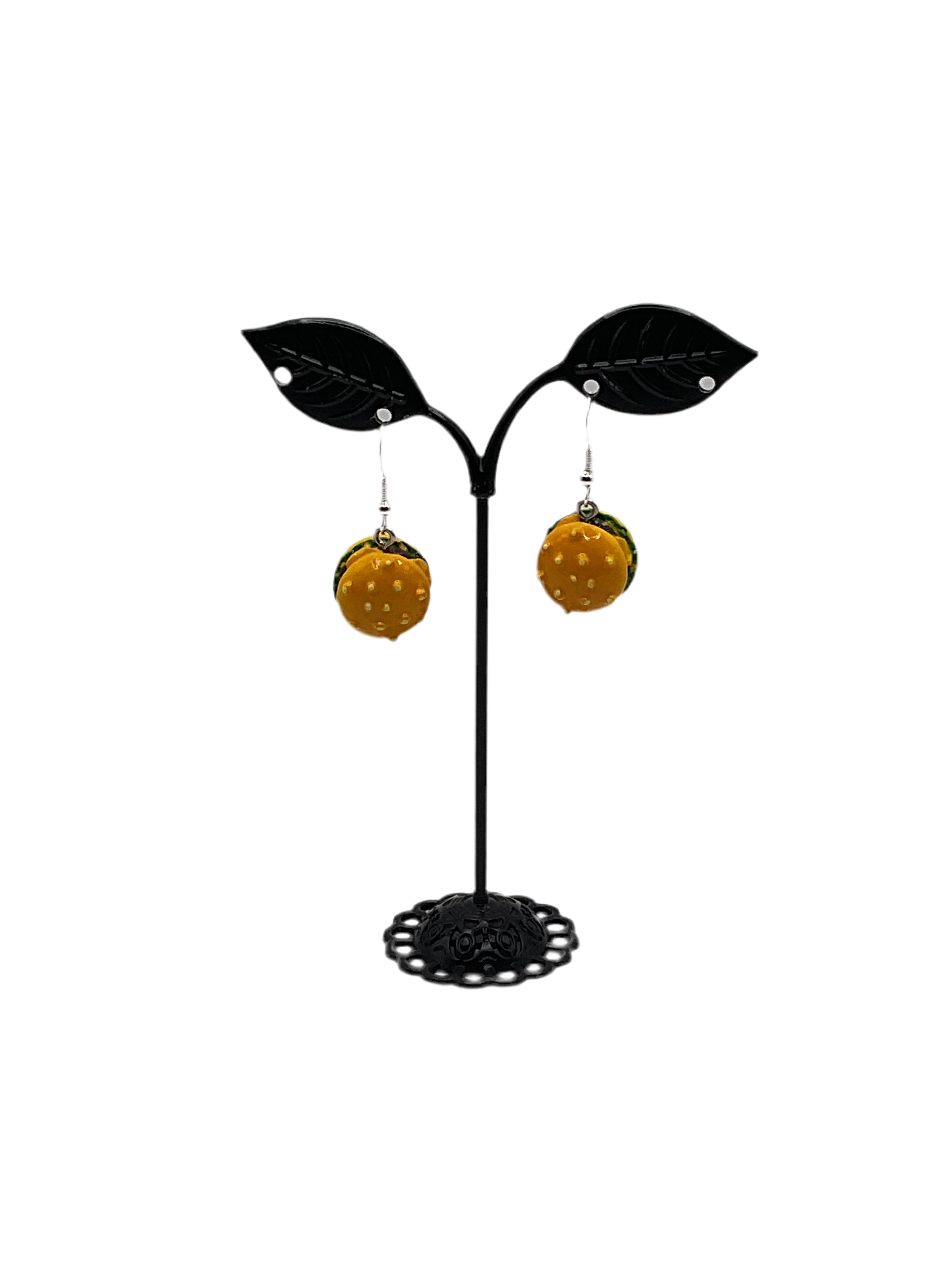Cheeseburger Earrings