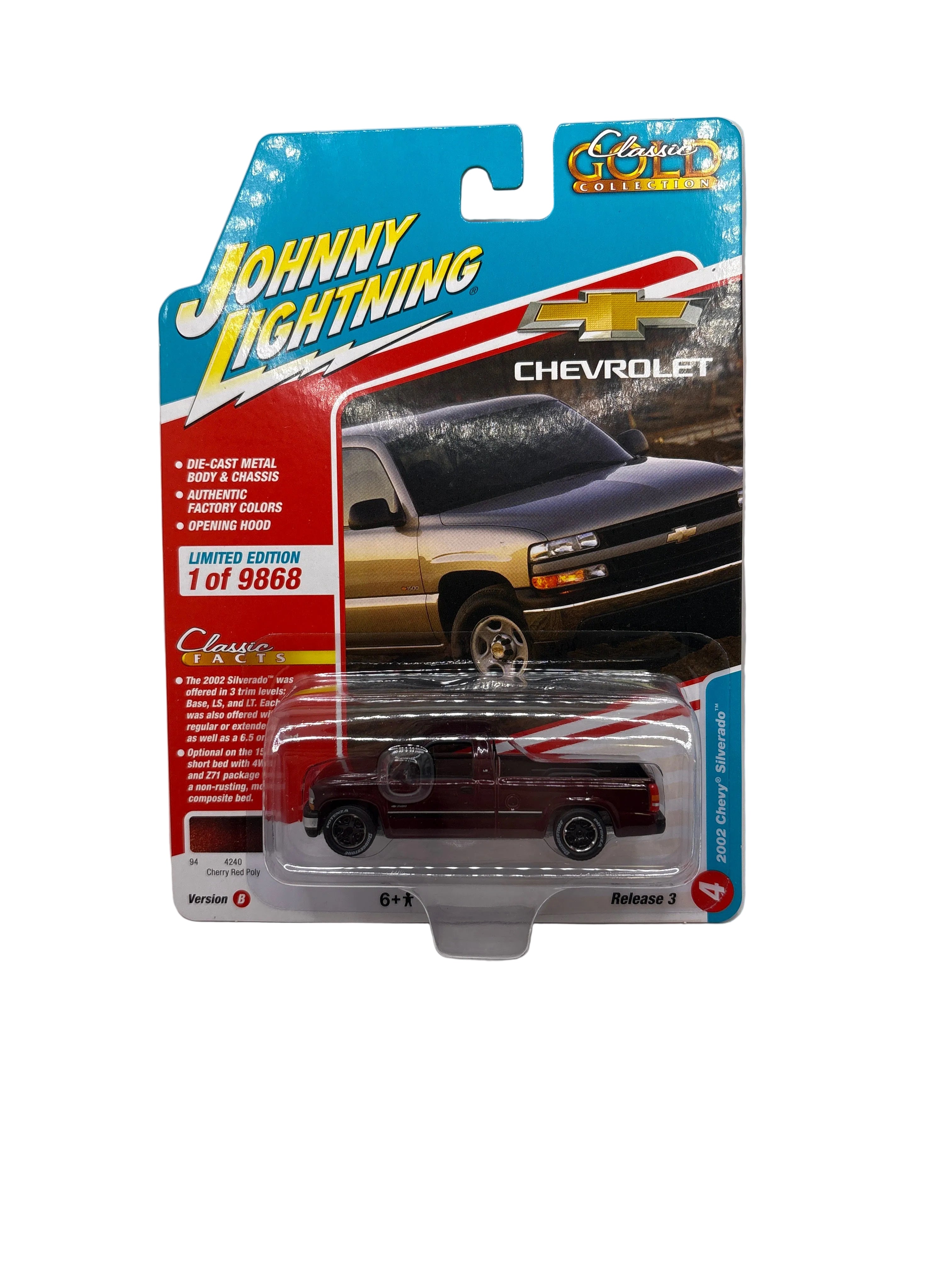Johnny Lightning 2002 Chevy Silverado Diecast