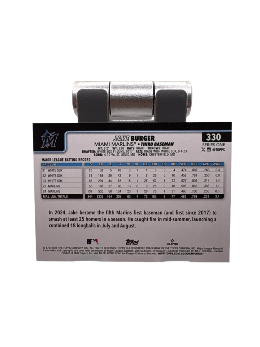 Topps Jake Burger