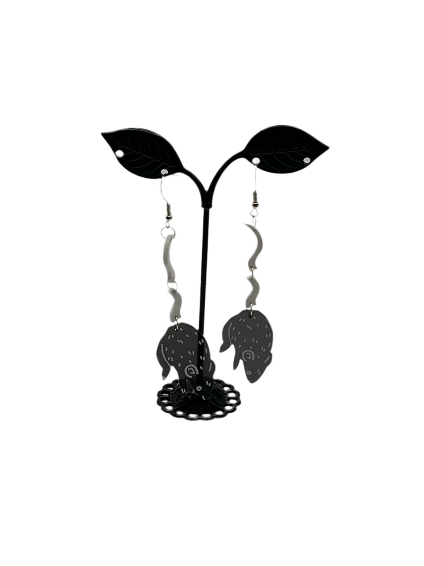 Rat Earrings