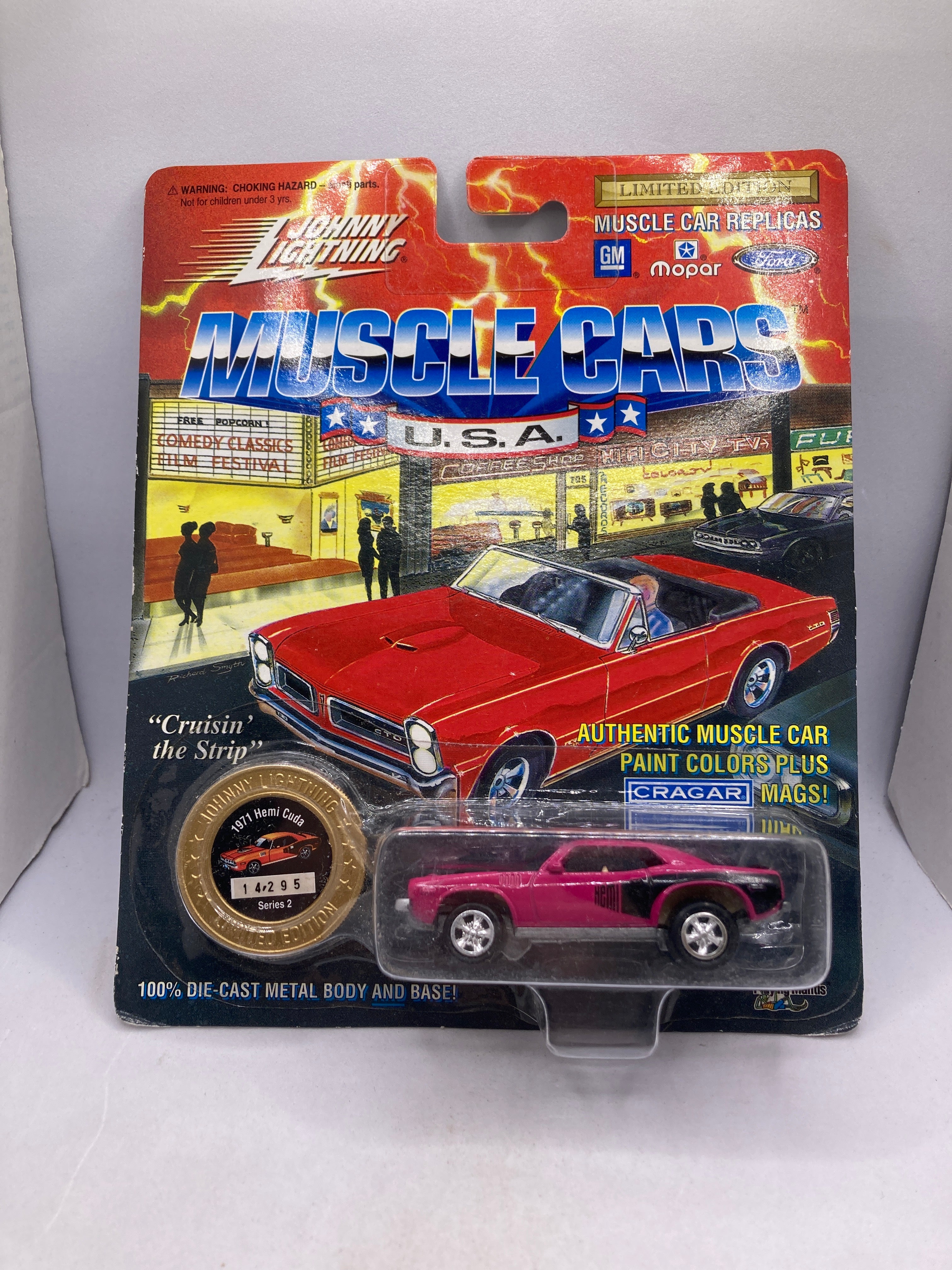 Johnny Lightning 1971 HEMI Cuda Diecast