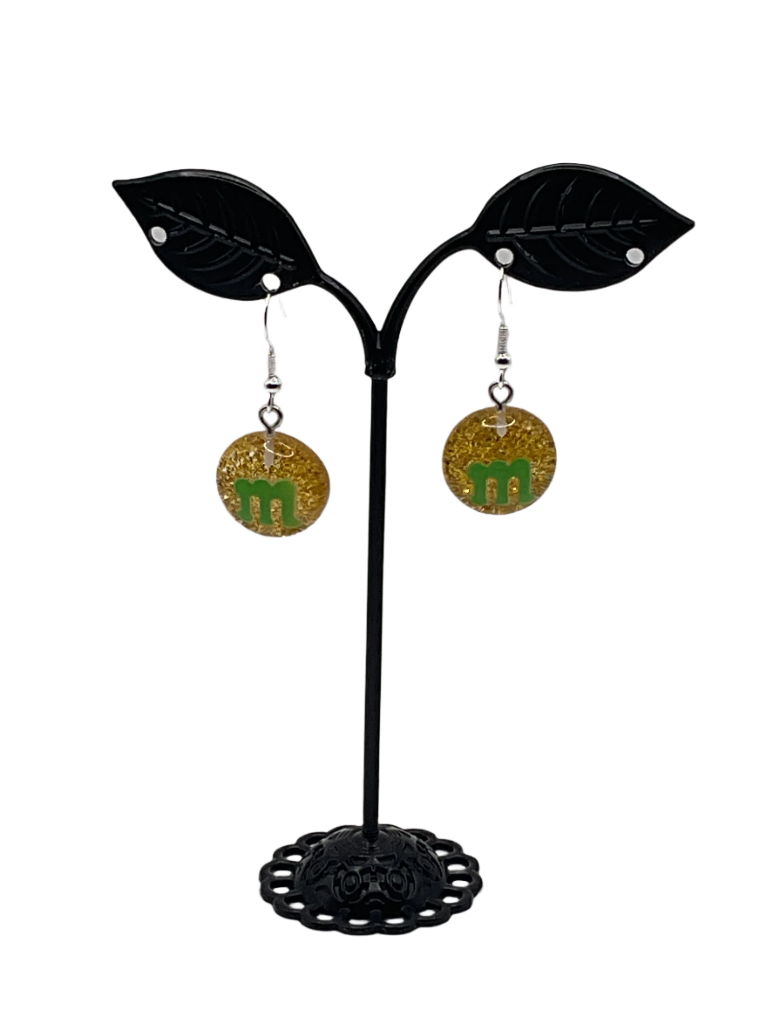 M and M Earrings