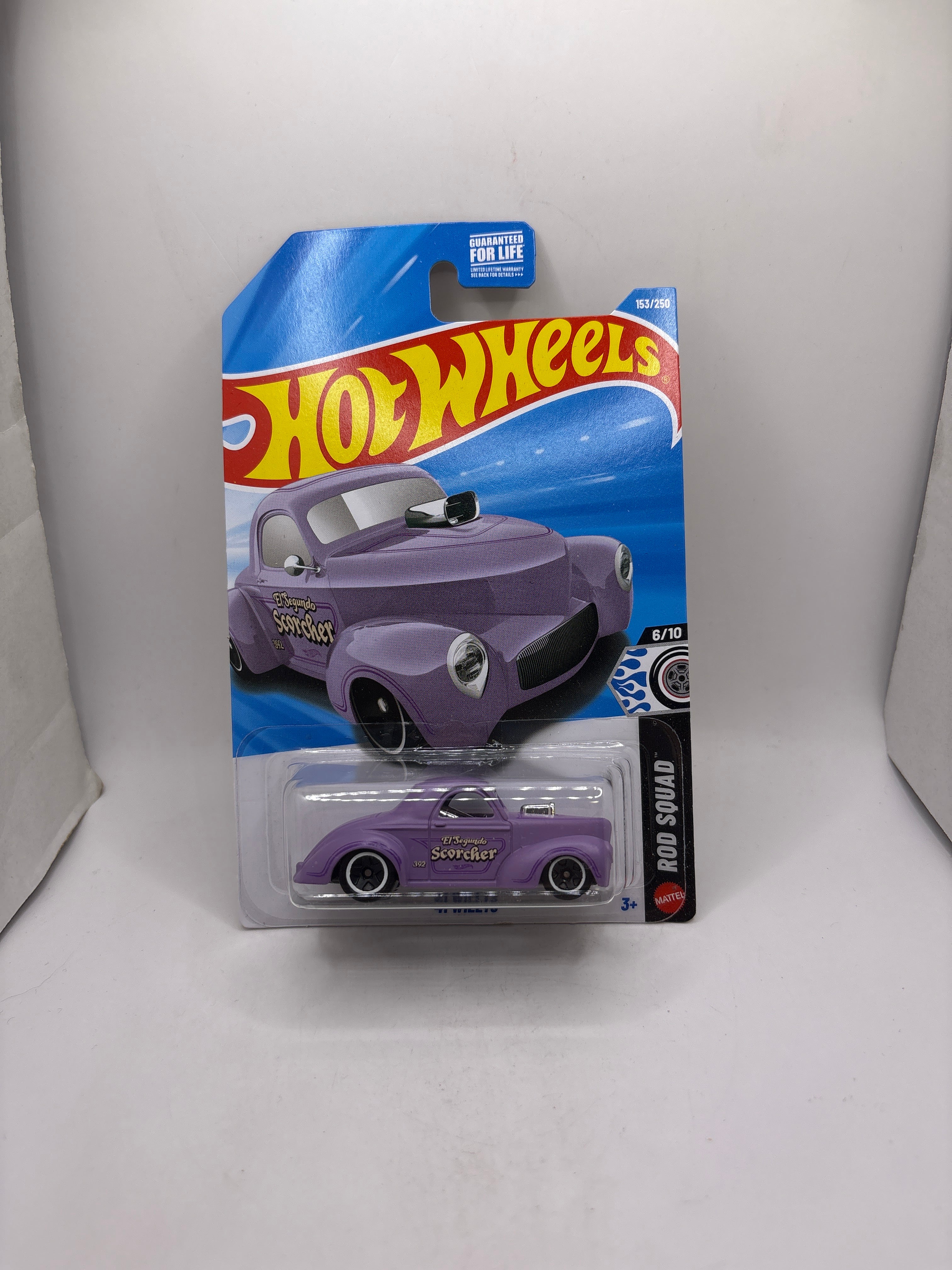Hot Wheels 41 Willys Diecast purple