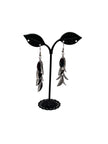 Silver earrings