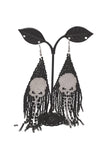 Skull Tassel Earrings