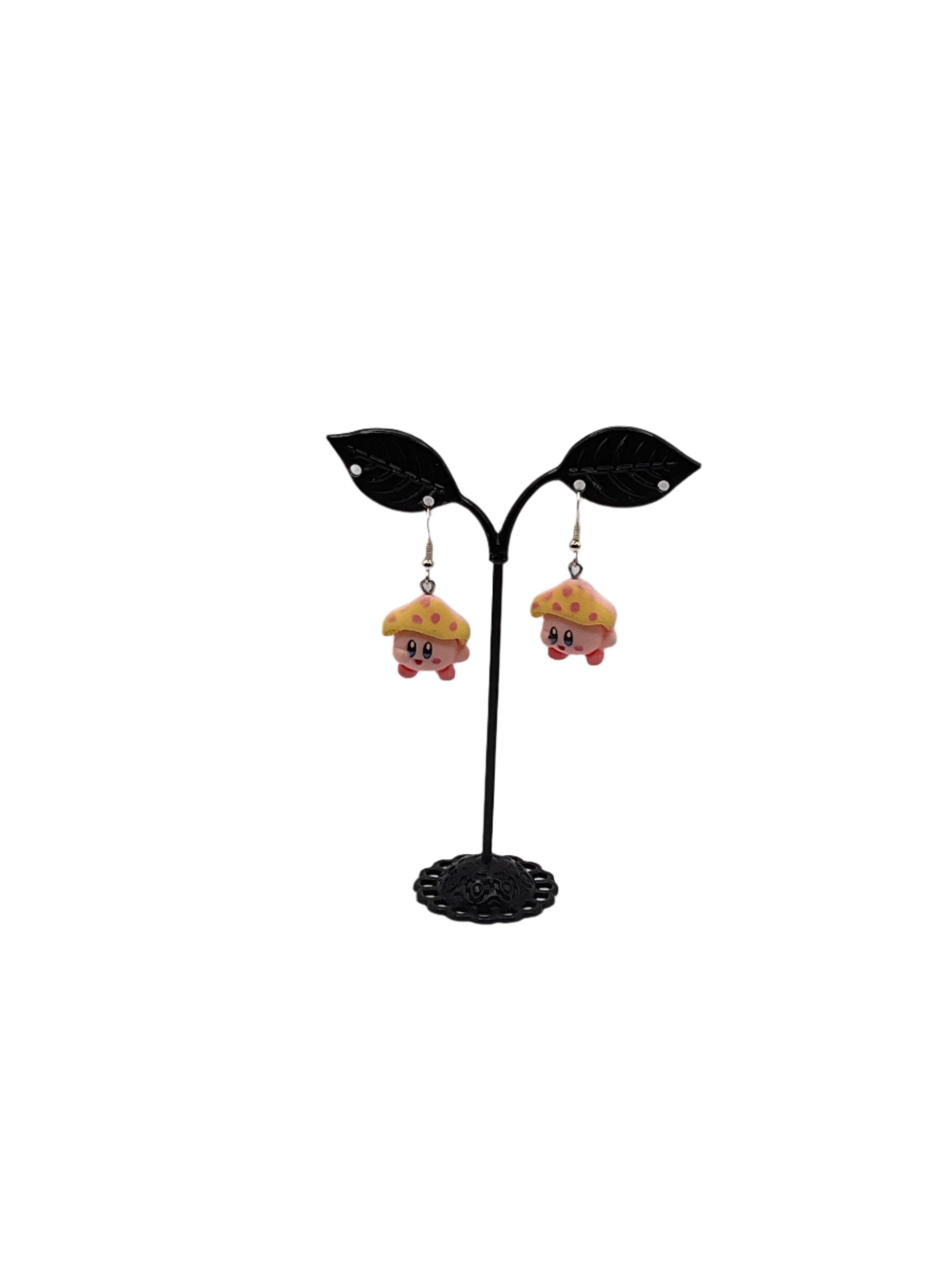 Mushroom Character Earrings 2