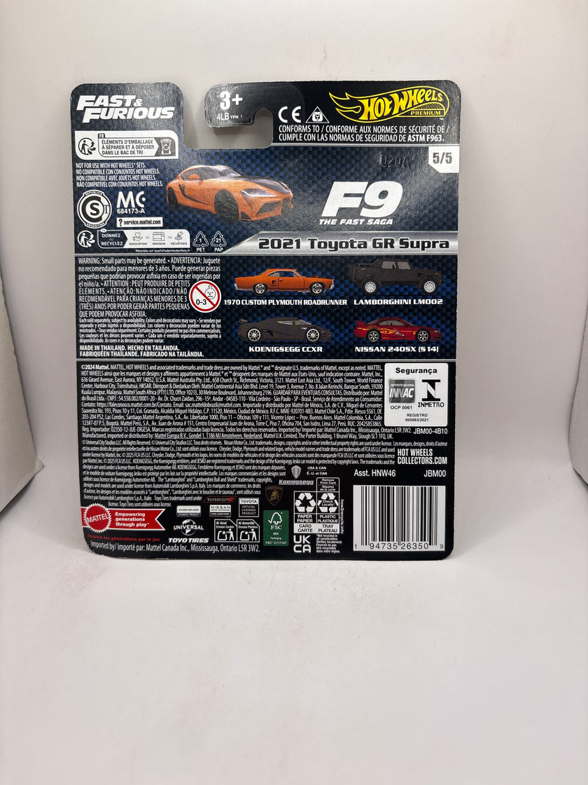 Hot Wheels 2021 Toyota GR Supra Diecast