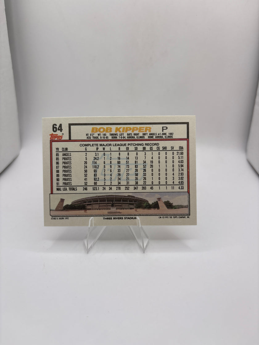 Topps Bob Kipper