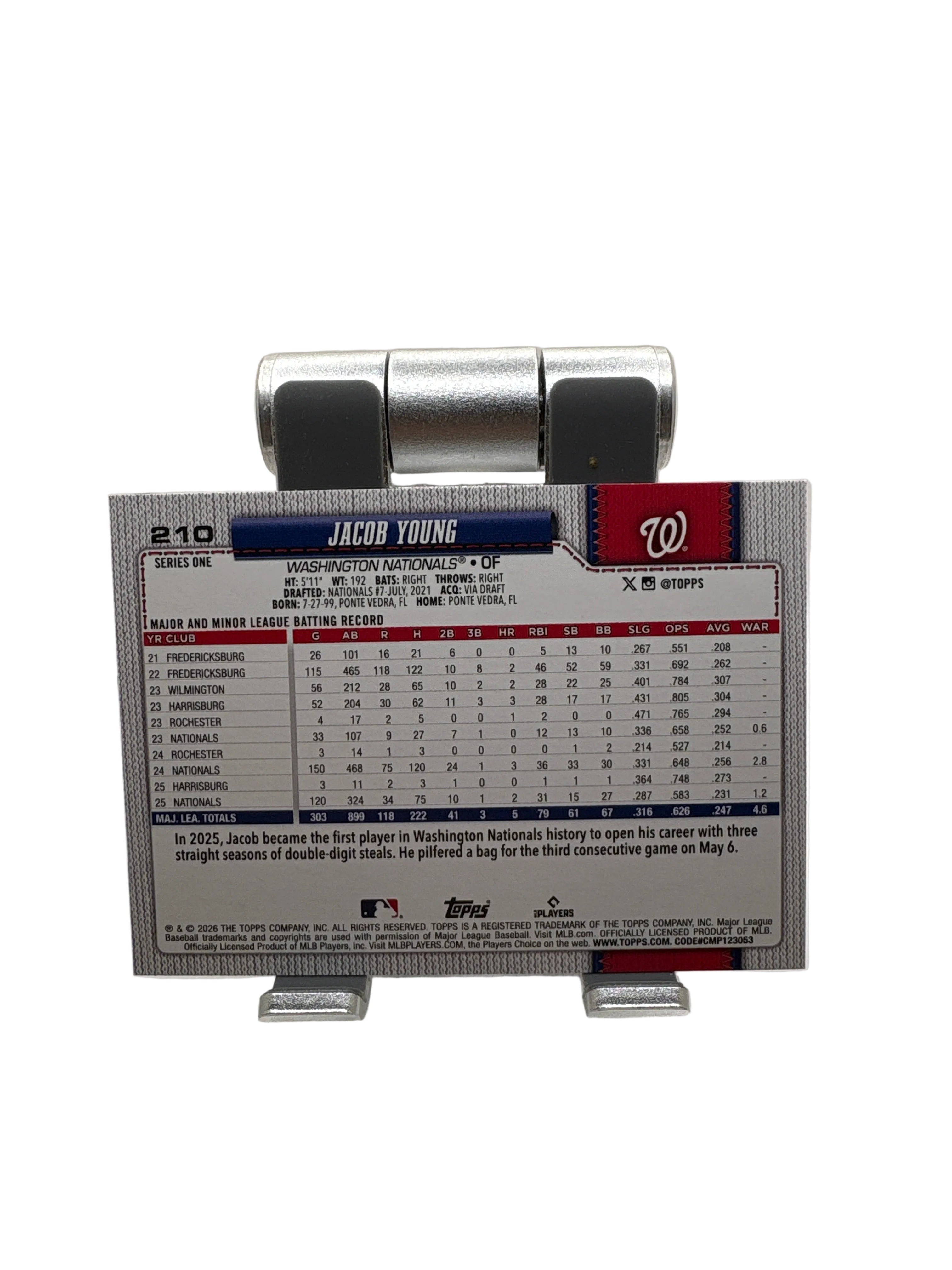 Topps Jacob Young