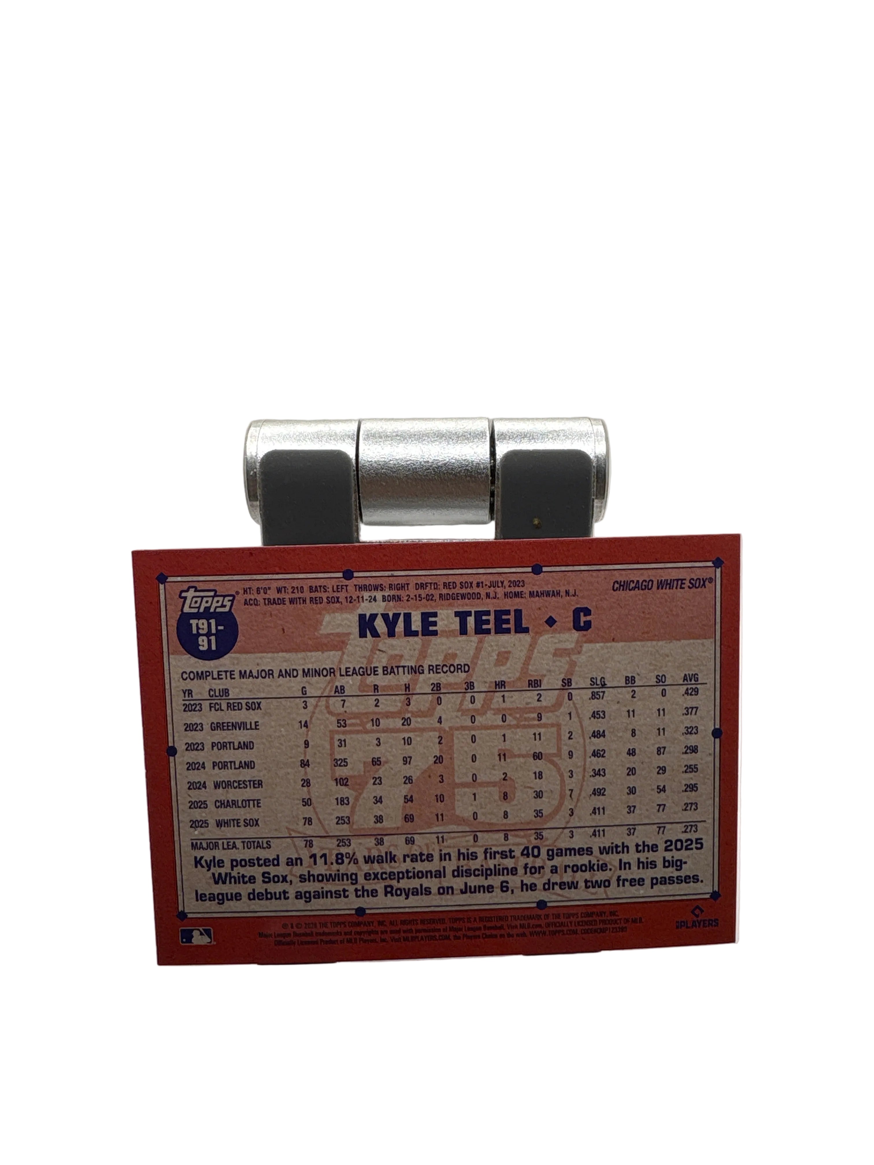 Topps Kyle Teel