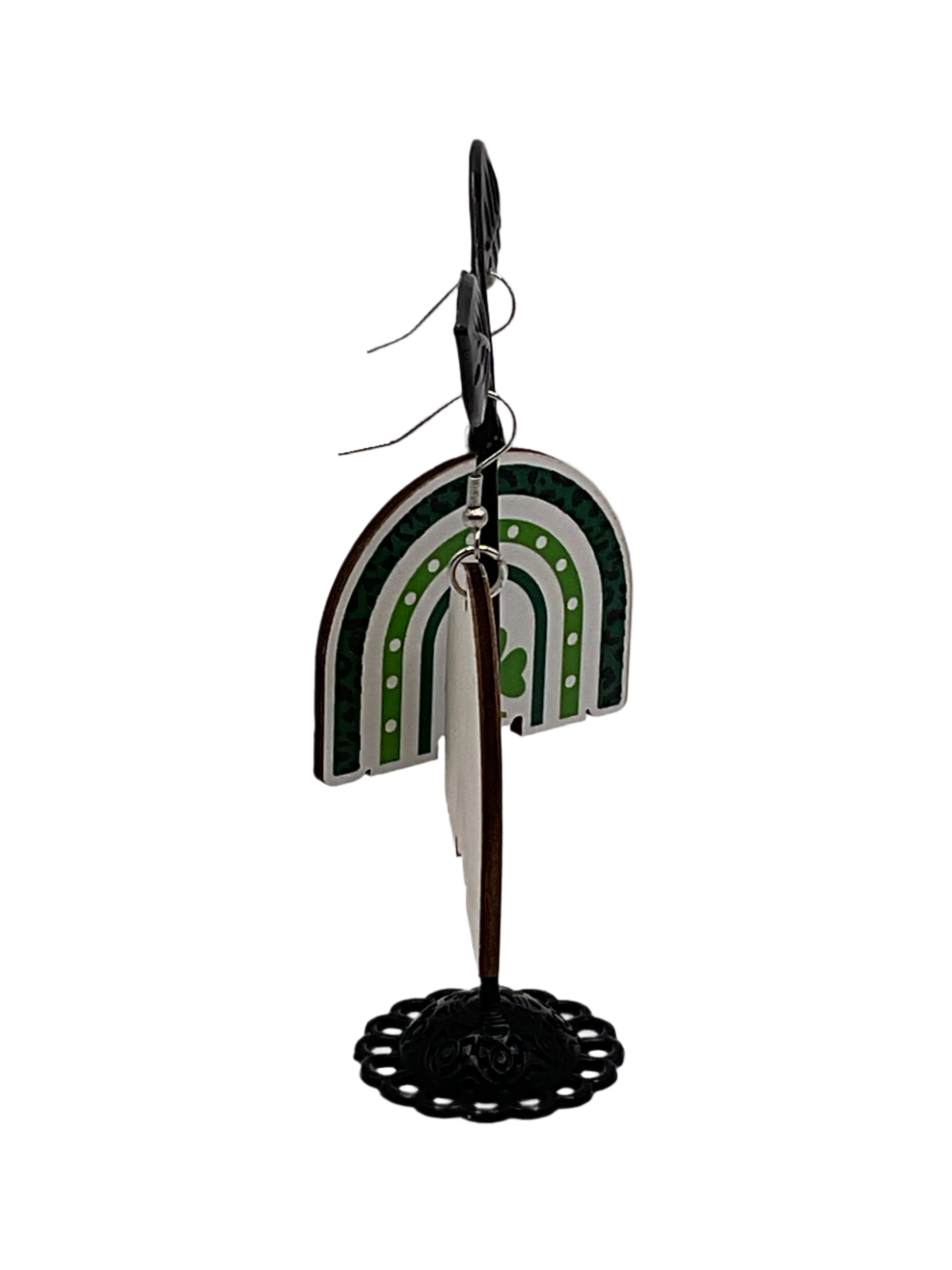 Shamrock & Rainbow Earrings