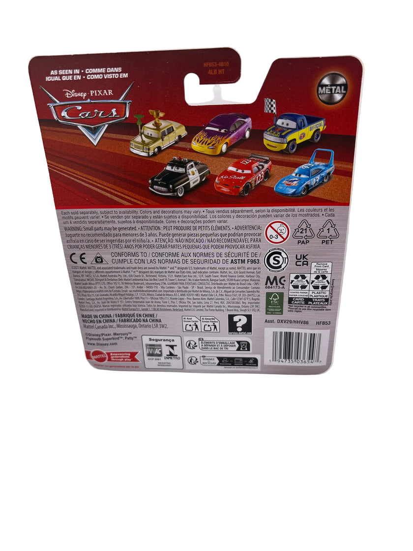 Disney Pixar Cars Ralph Carlow Diecast blue