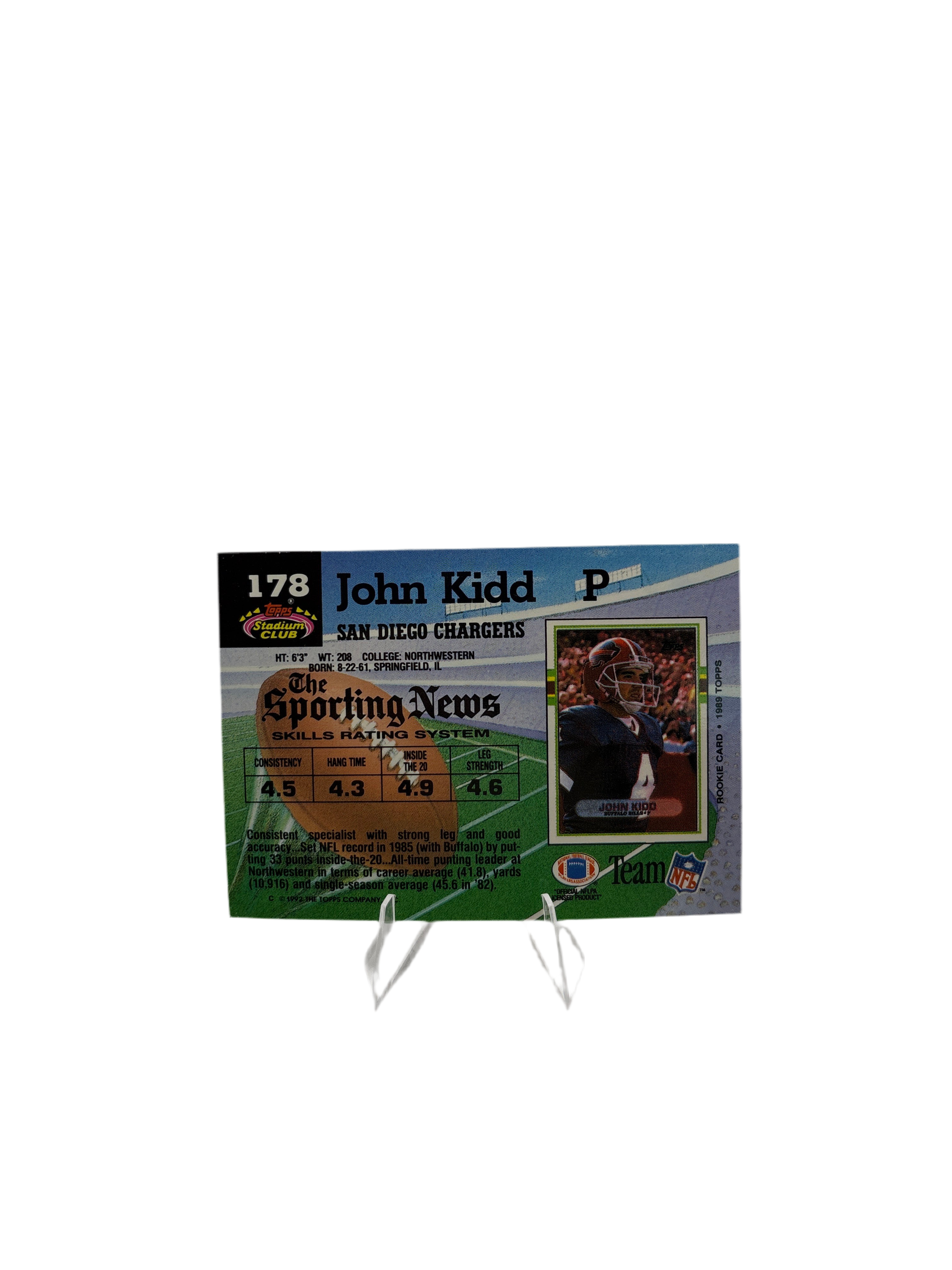 Topps John Kidd