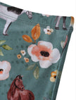 PoshTOT Floral Horse 2 Piece PJ Set